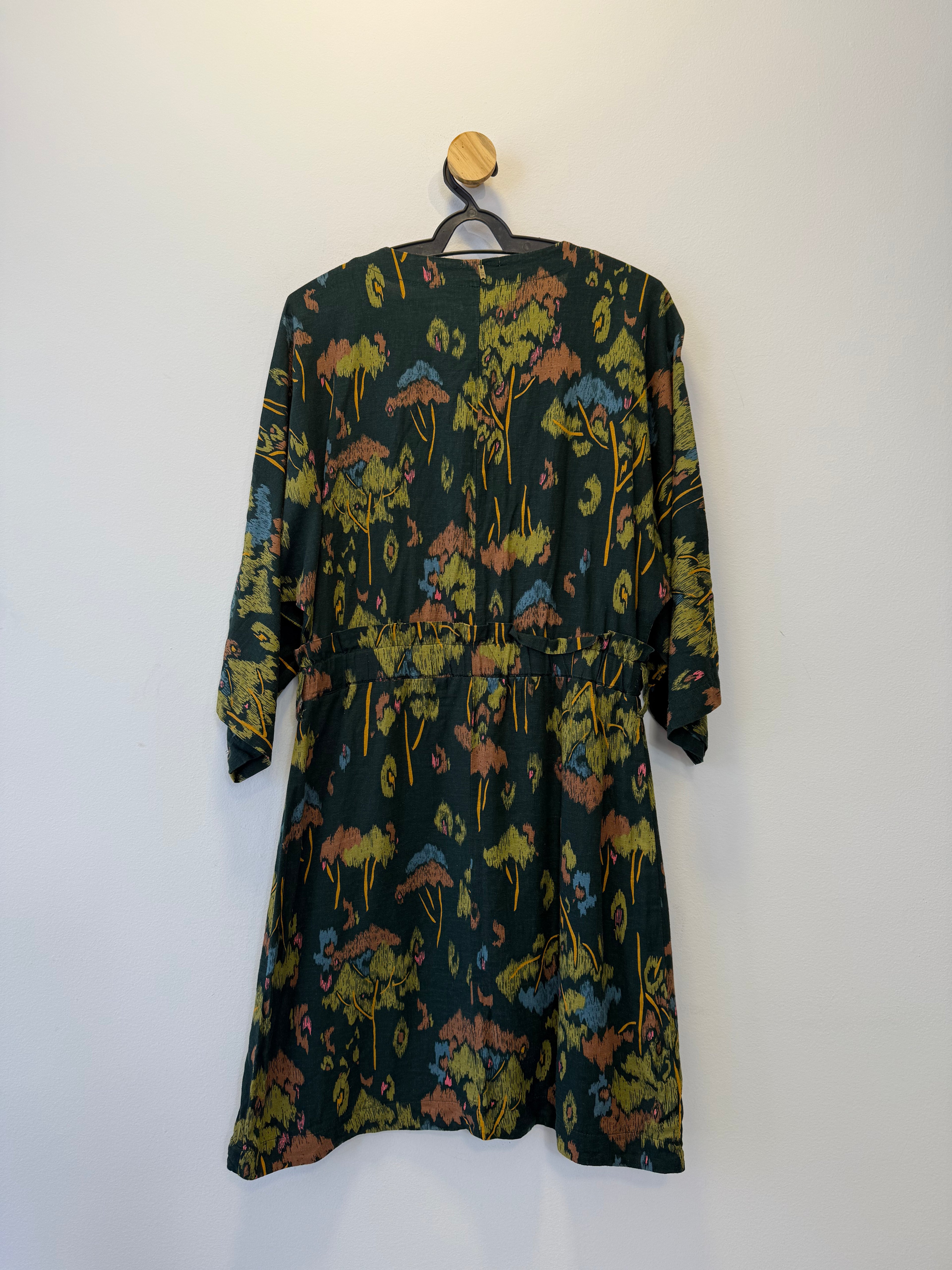 Vestido Estampado com Cinto
