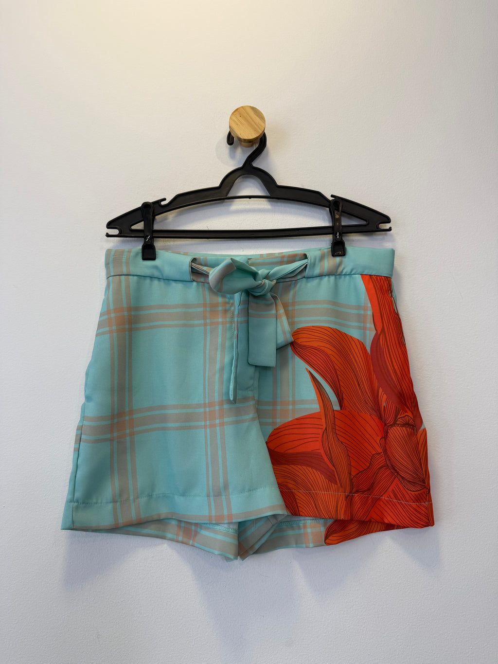 Conjunto Azul com Laranja