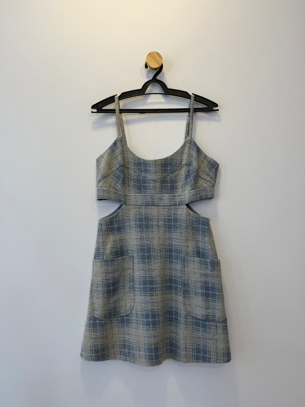 Vestido Curto Xadrez