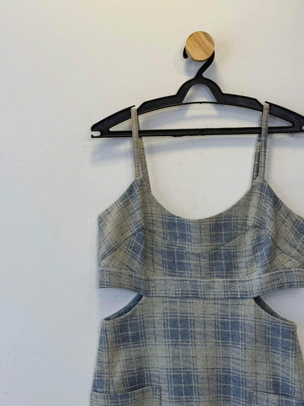 Vestido Curto Xadrez