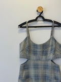 Vestido Curto Xadrez