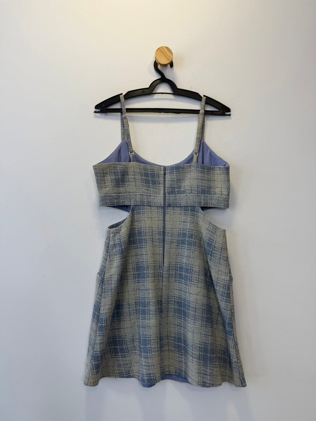Vestido Curto Xadrez