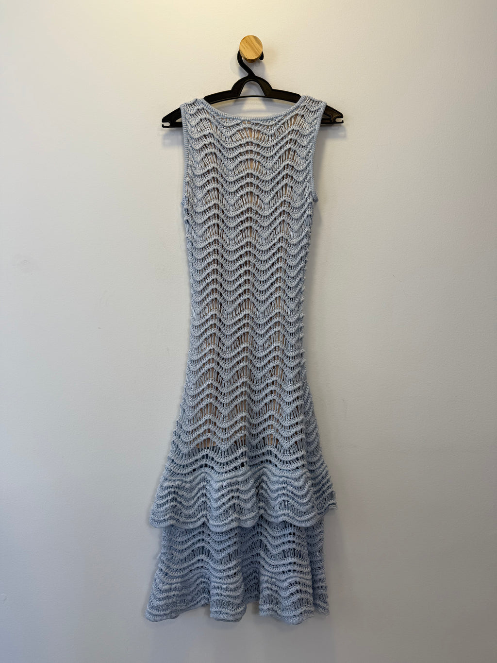 Vestido Tricot Azul