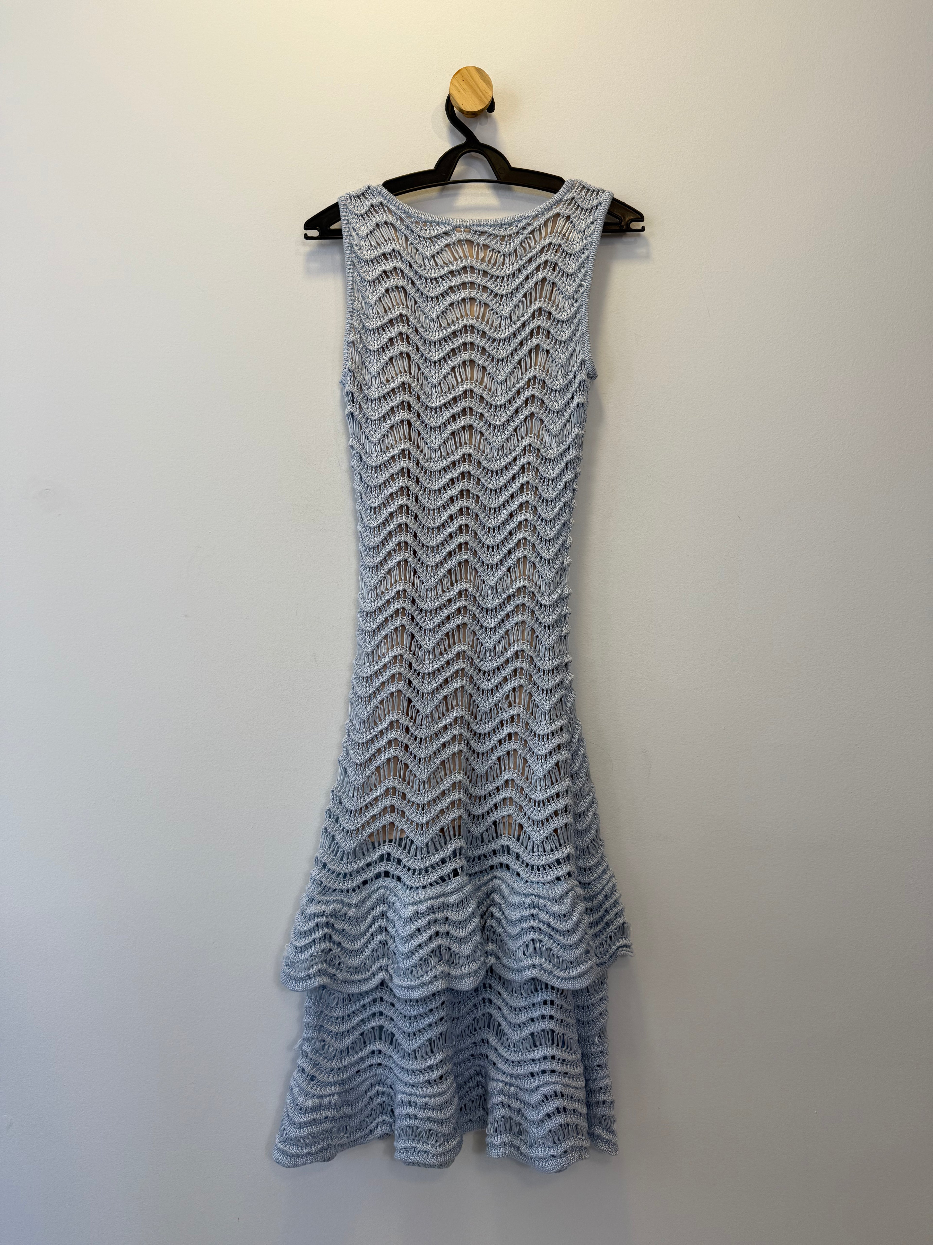 Vestido Tricot Azul