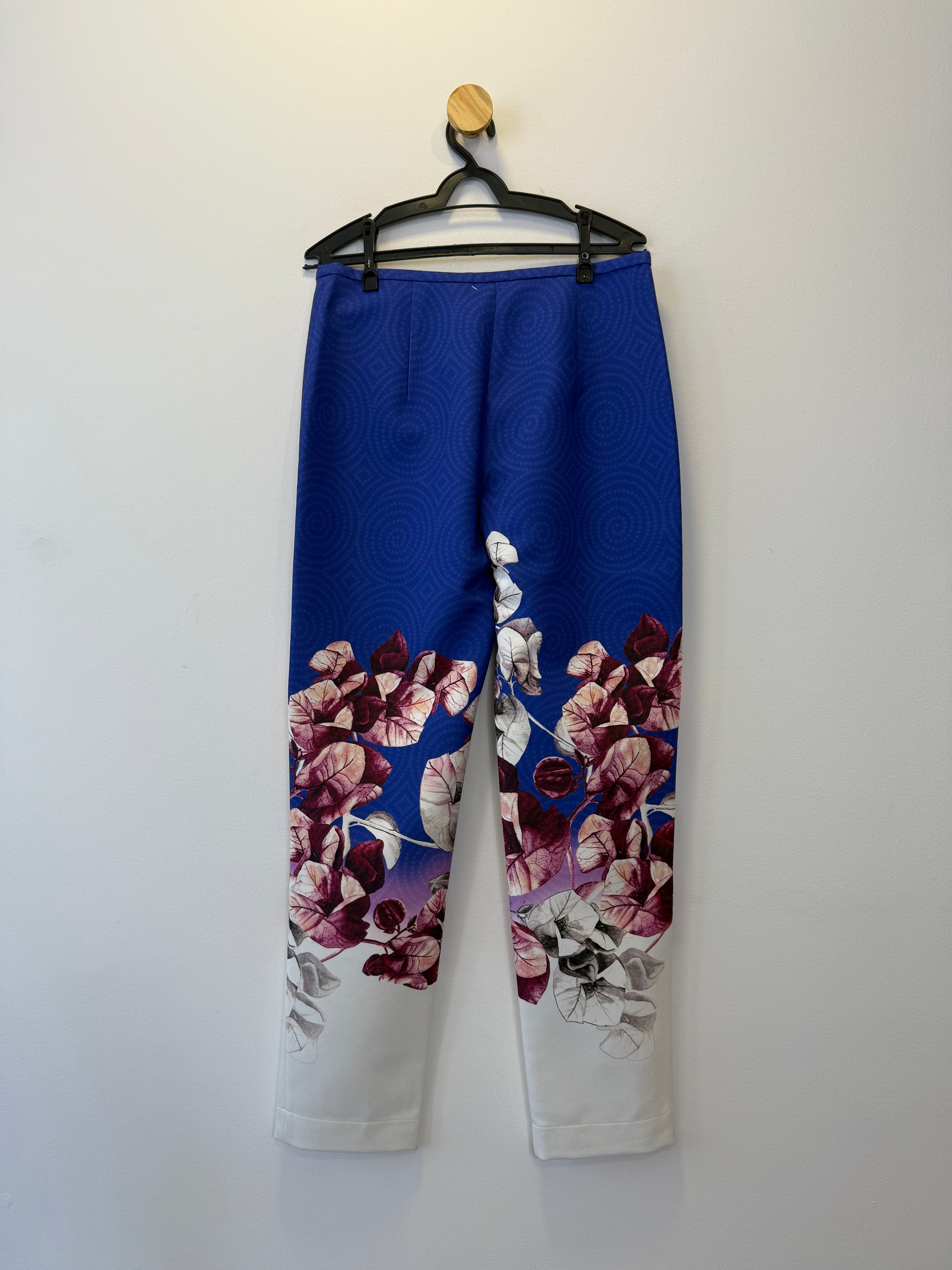 Conjunto Azul Estampa Floral