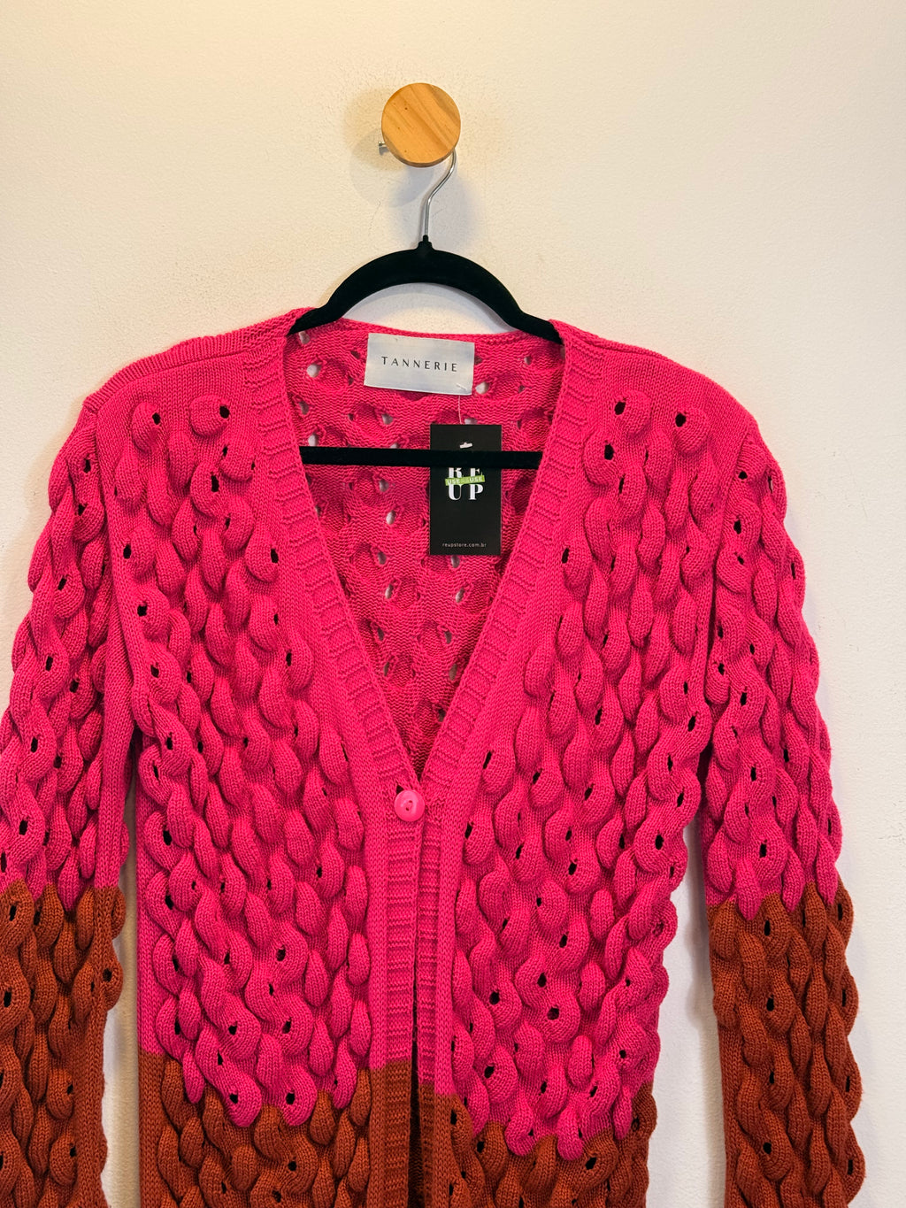 Cardigan Rosa Tannerie