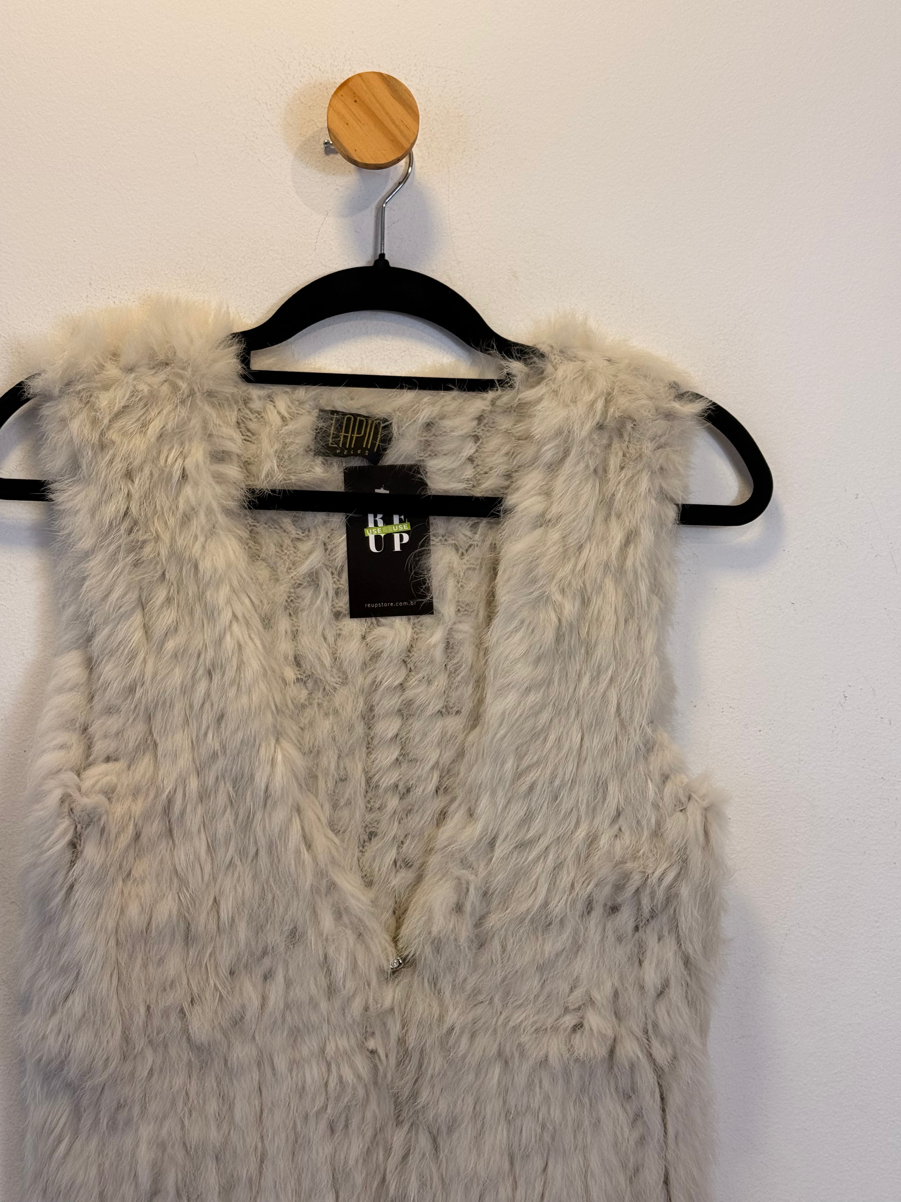 Colete de Pele Lapin