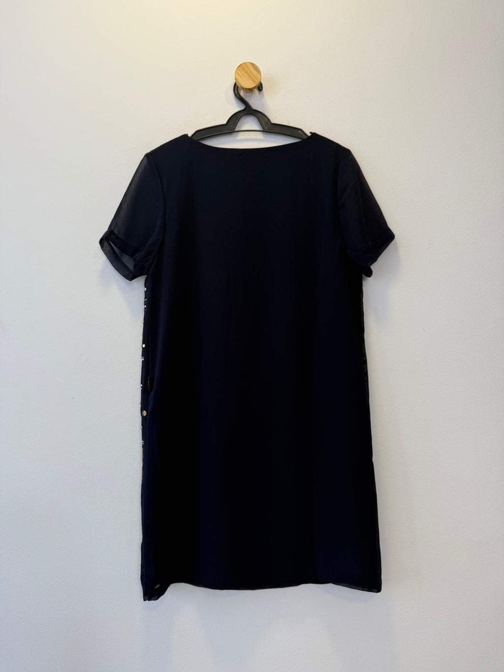 Vestido Pedrarias Prata e Dourado