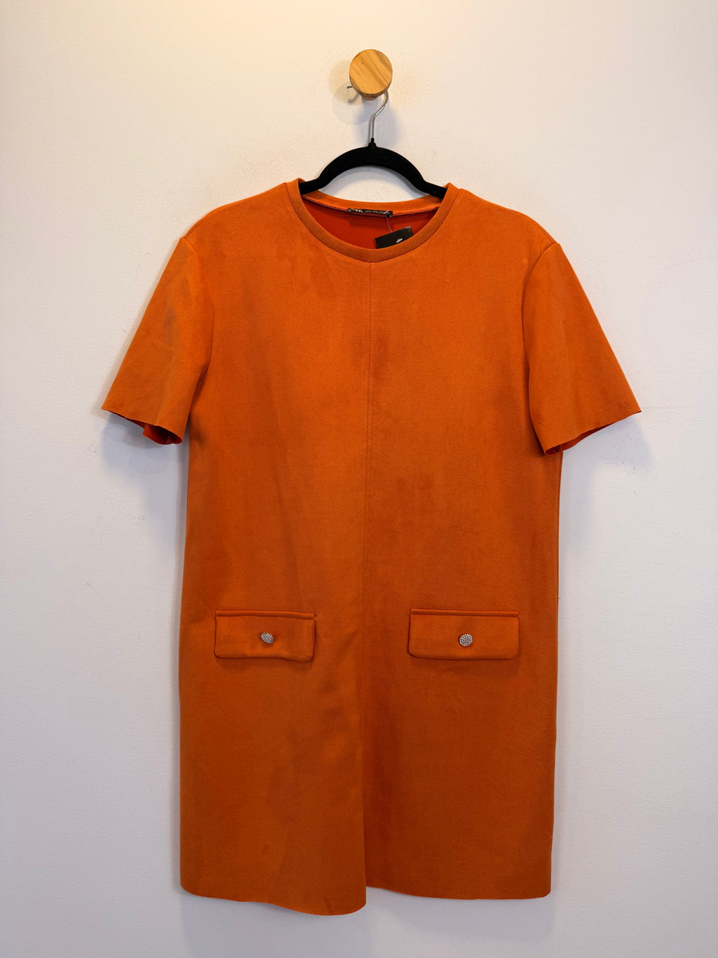 Vestido Terracota Zara