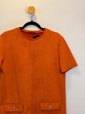 Vestido Terracota Zara