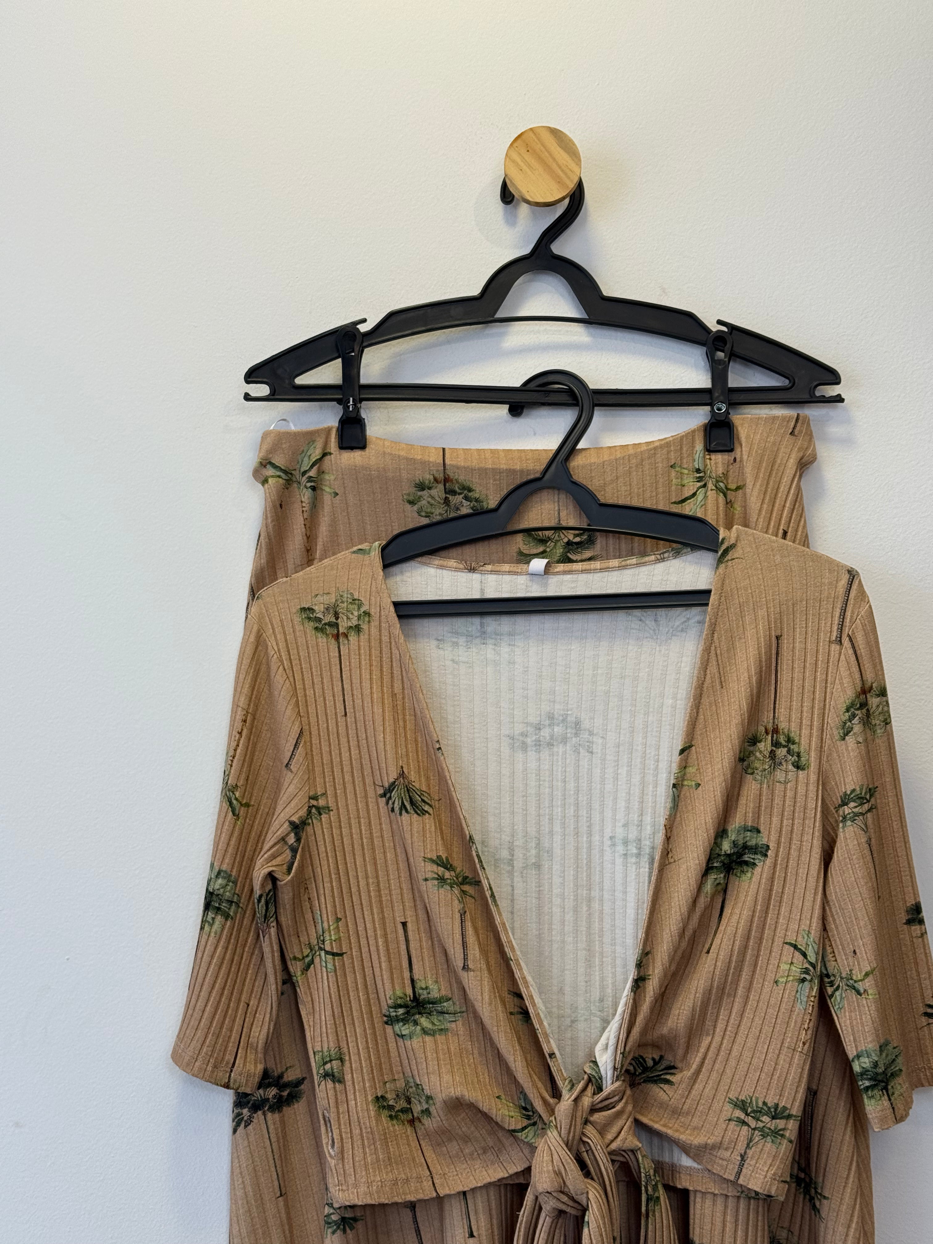 Conjunto Nude Palmeiras