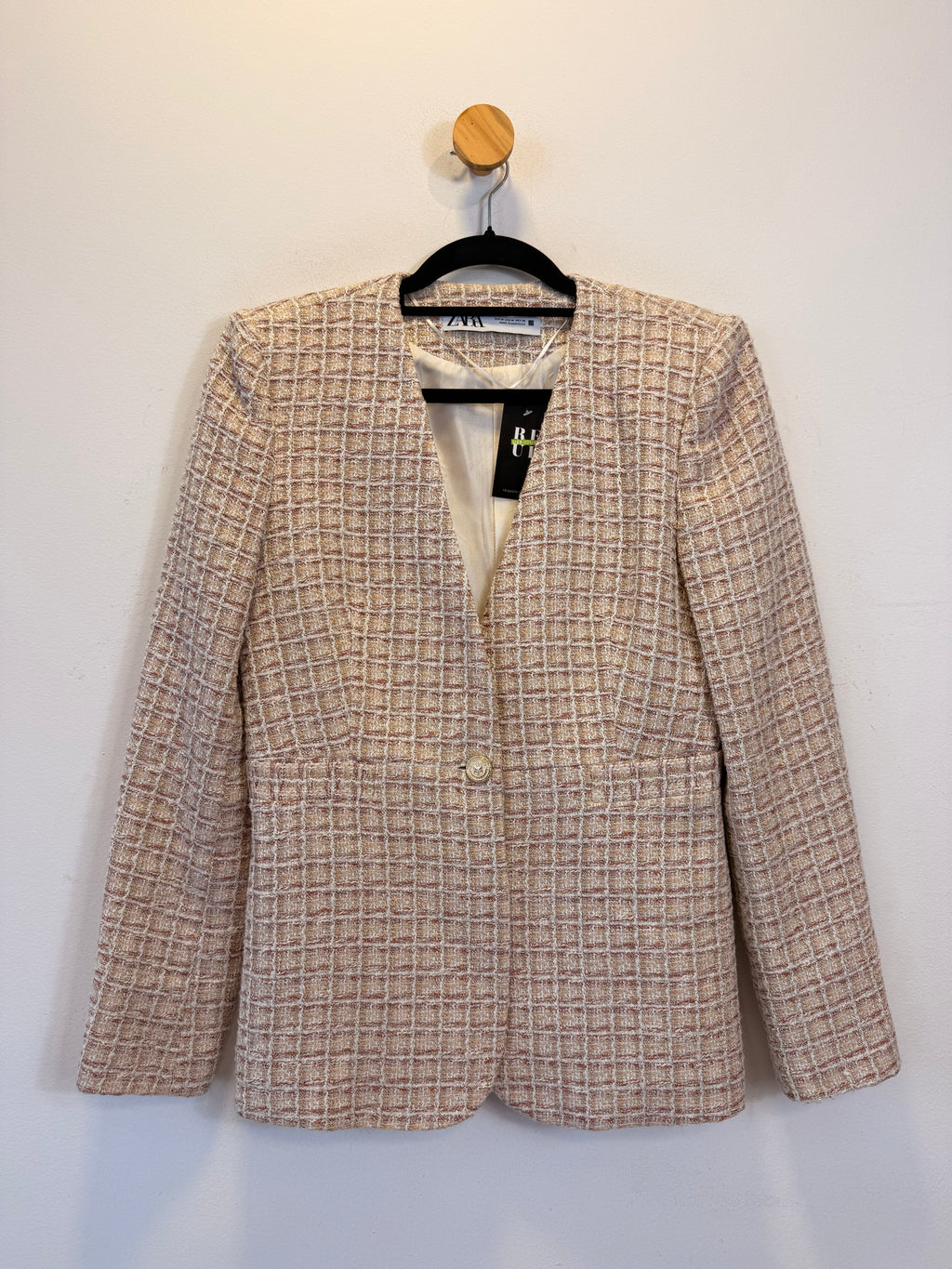 Blazer Tweed Zara