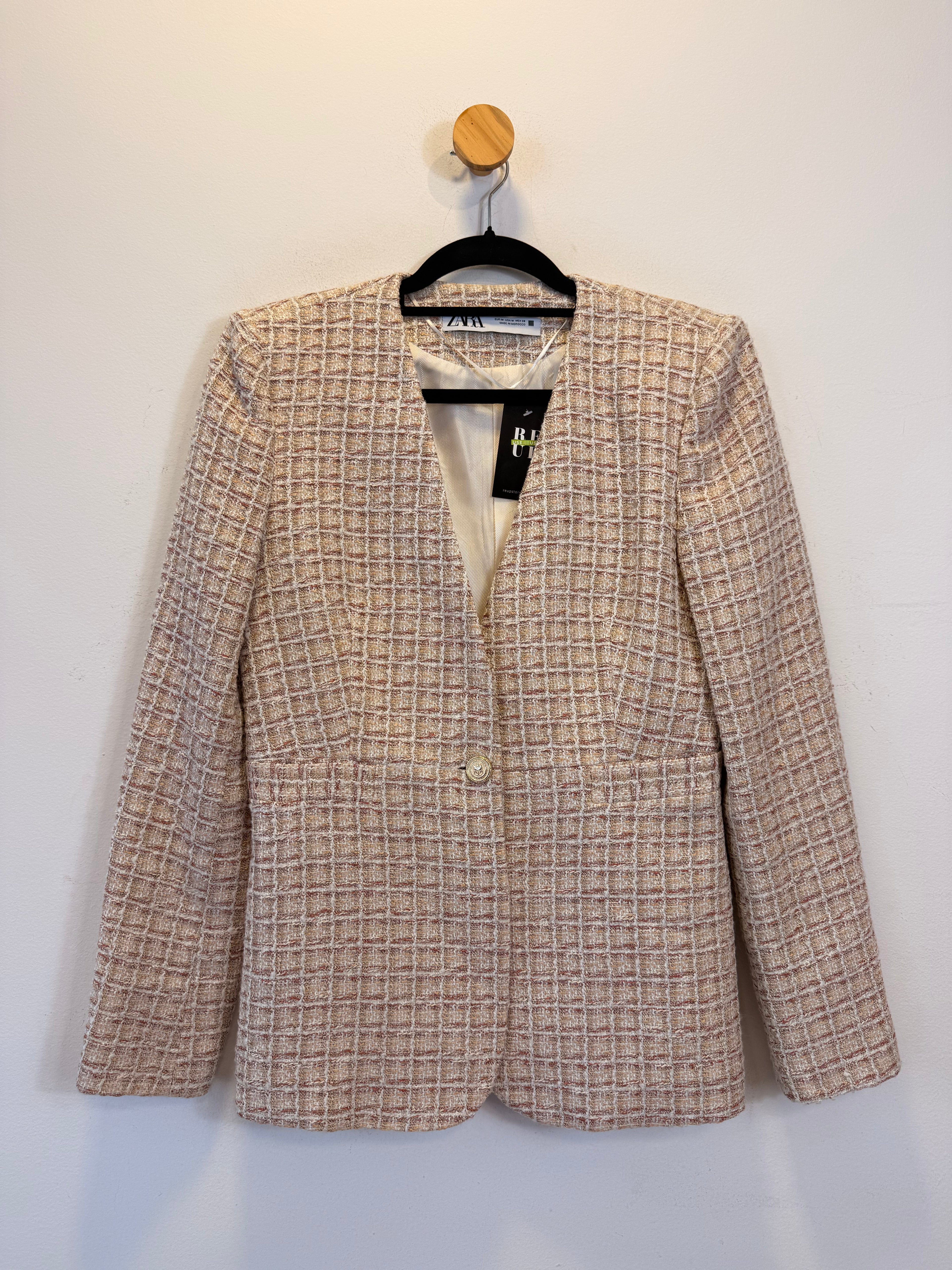 Blazer Tweed Zara