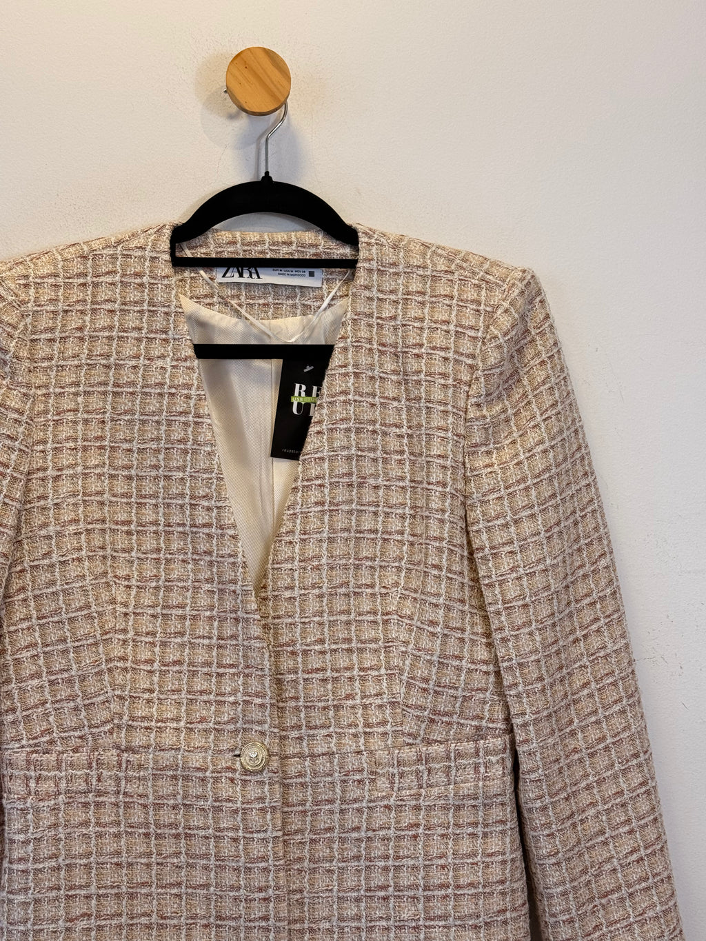 Blazer Tweed Zara