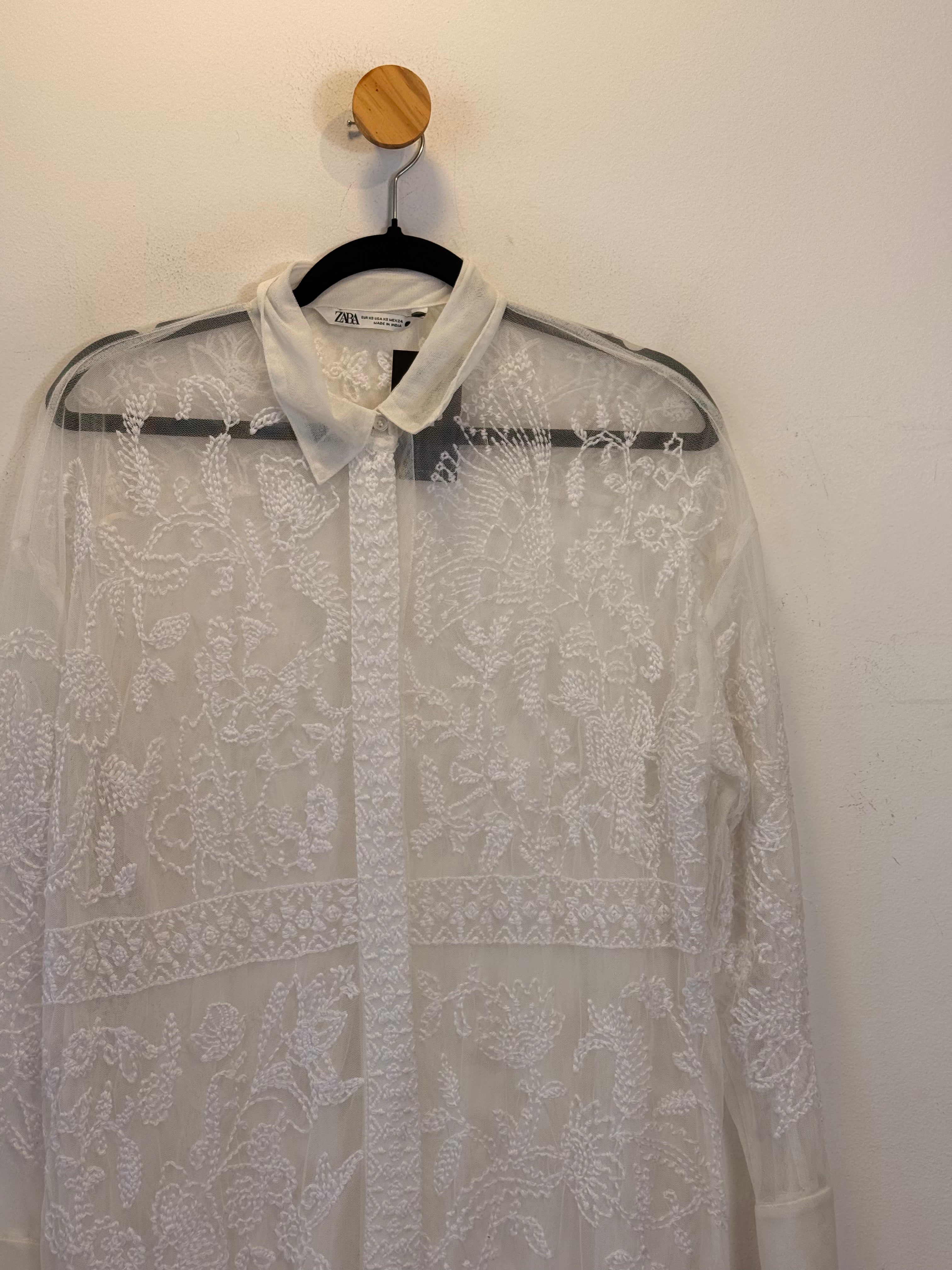 Chemise Branca Zara