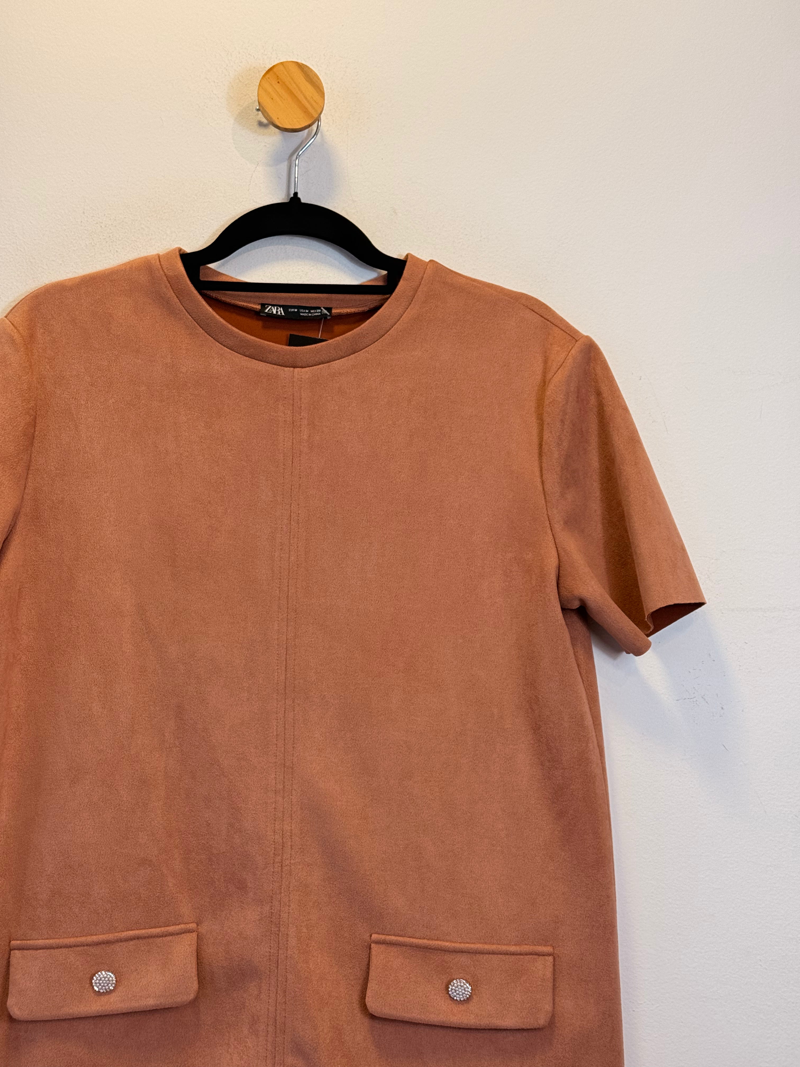 Vestido Marrom Zara