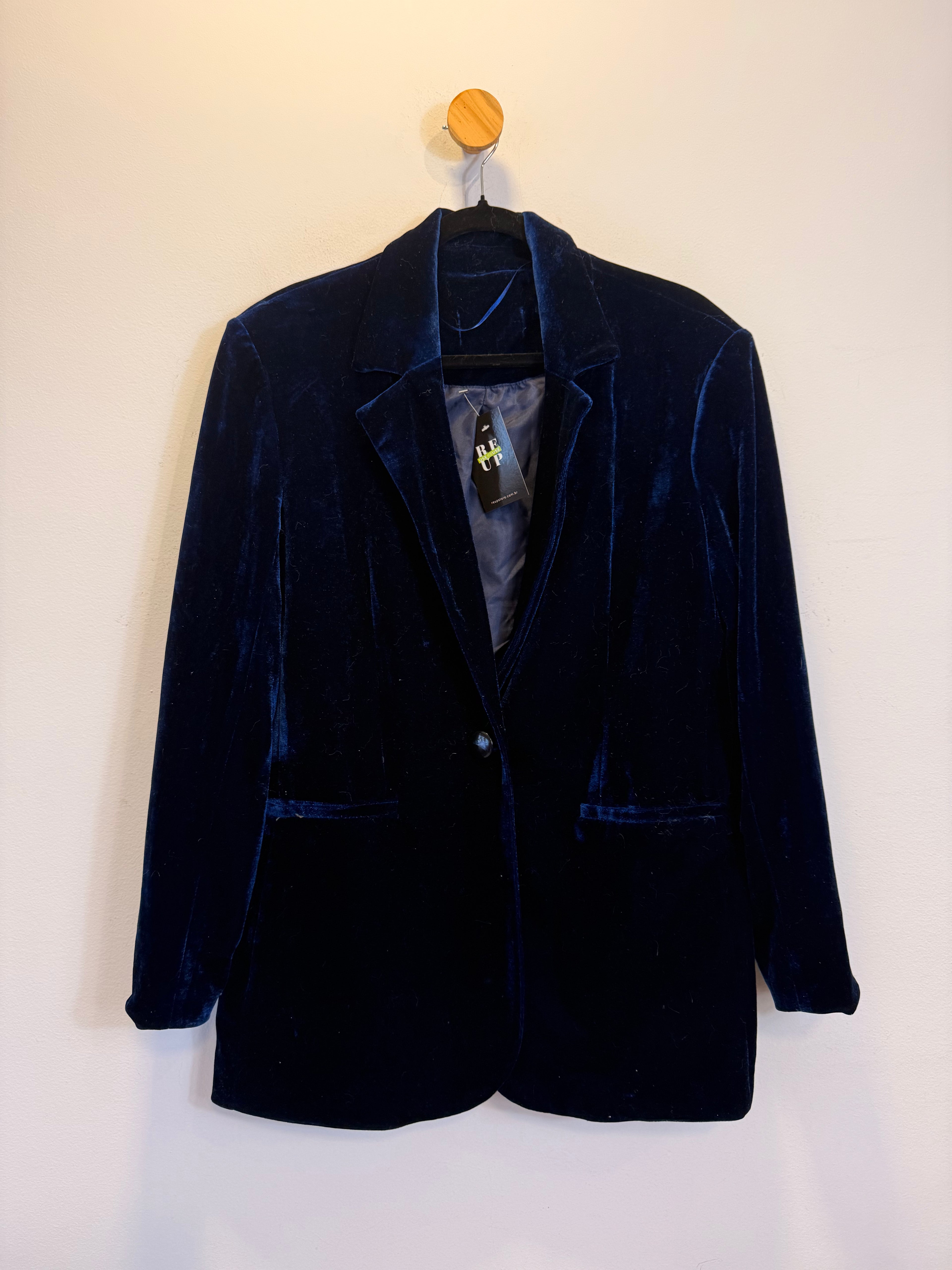 Conjunto Azul Veludo