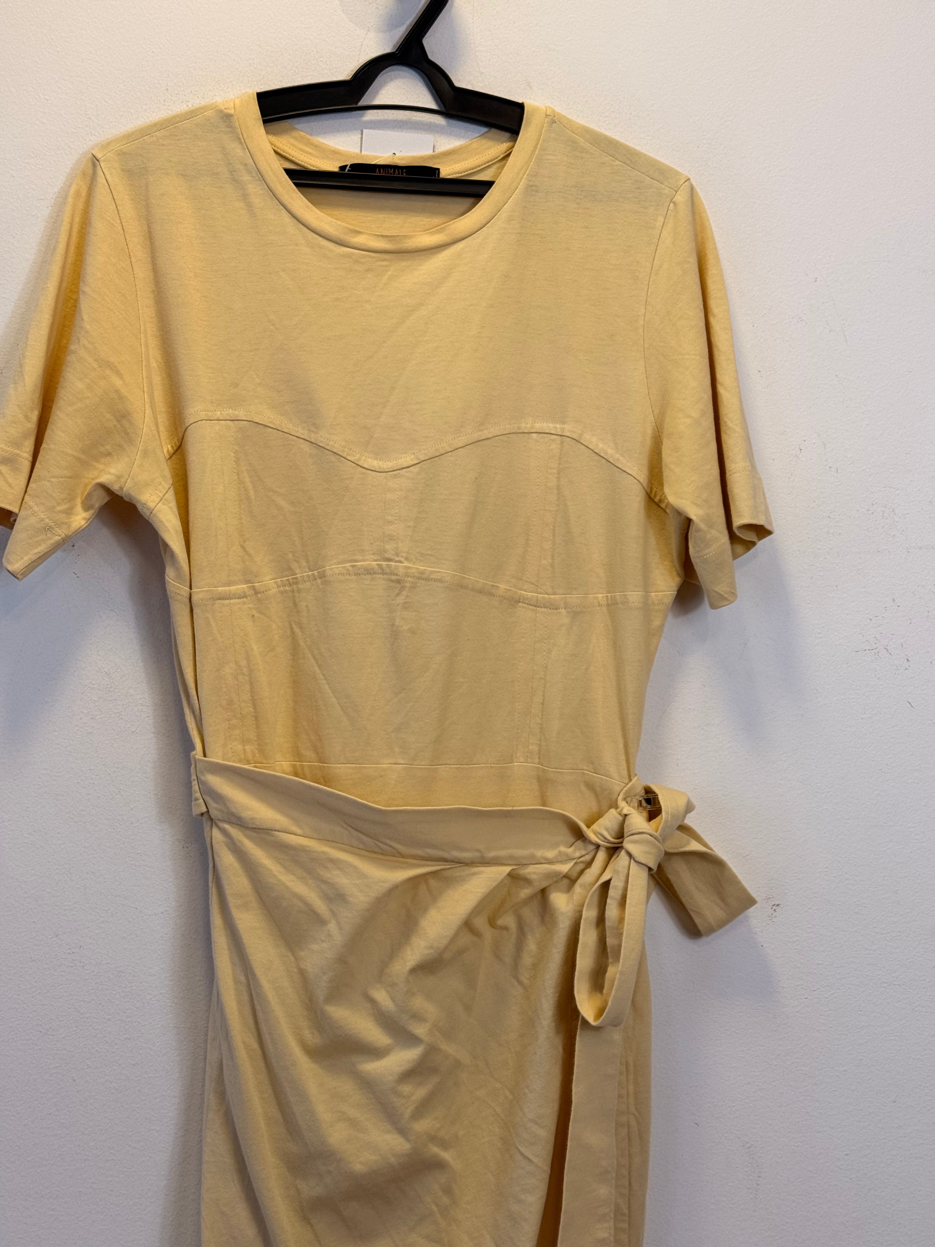 Vestido Bege Animale