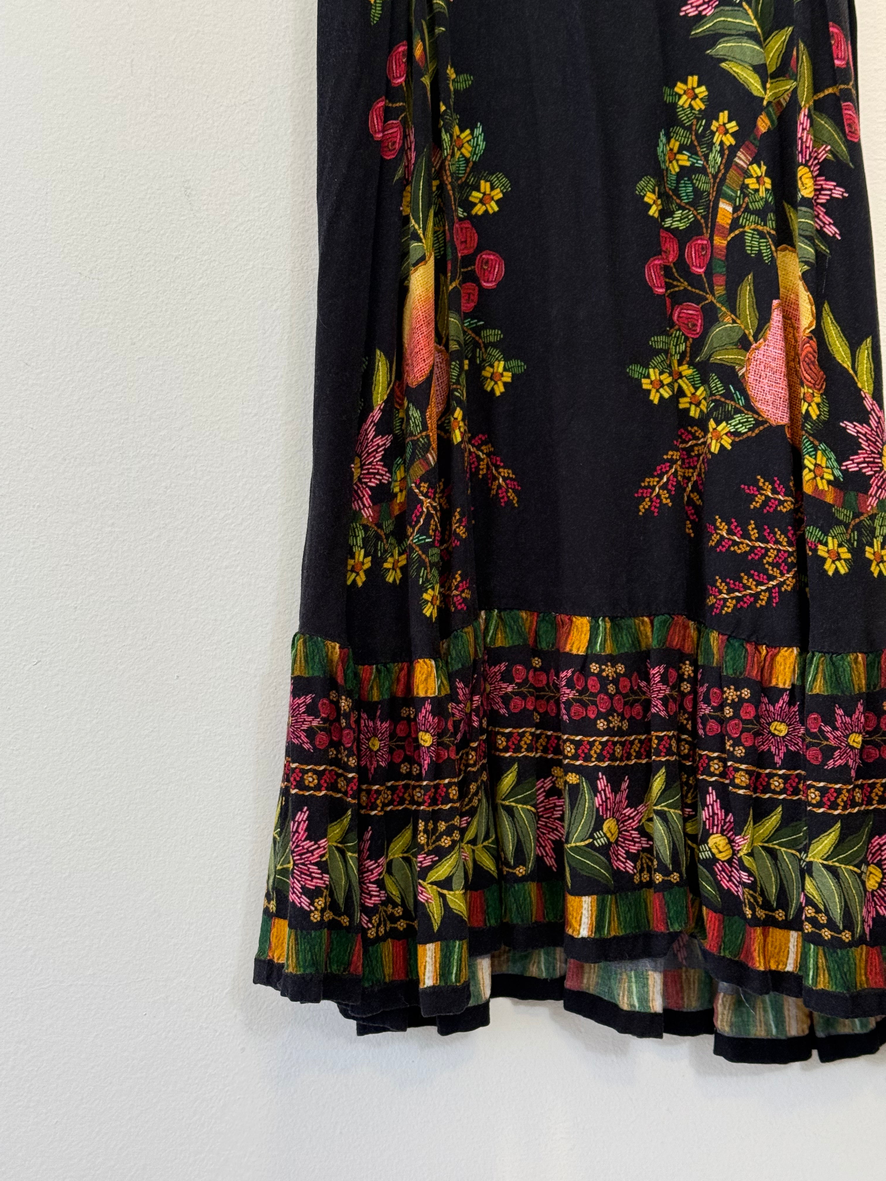 Vestido Estampado Costas Nua