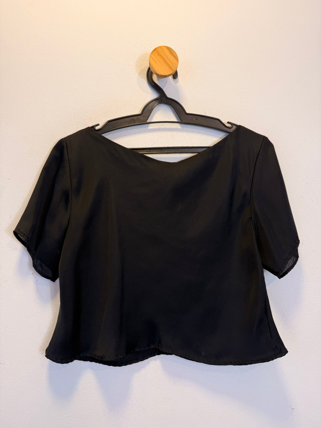 Blusa Preta Love Leather