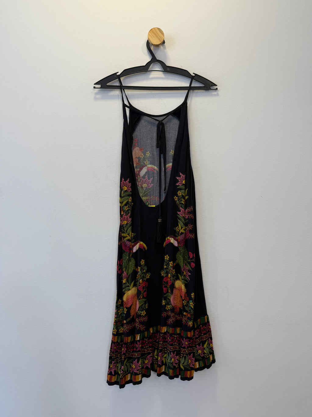 Vestido Estampado Costas Nua
