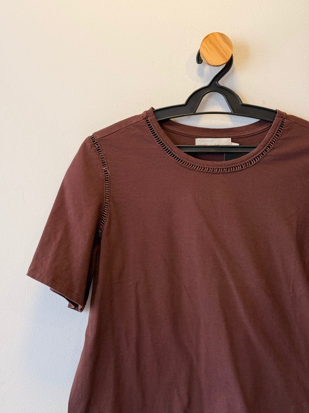Blusa Marrom Shoulder