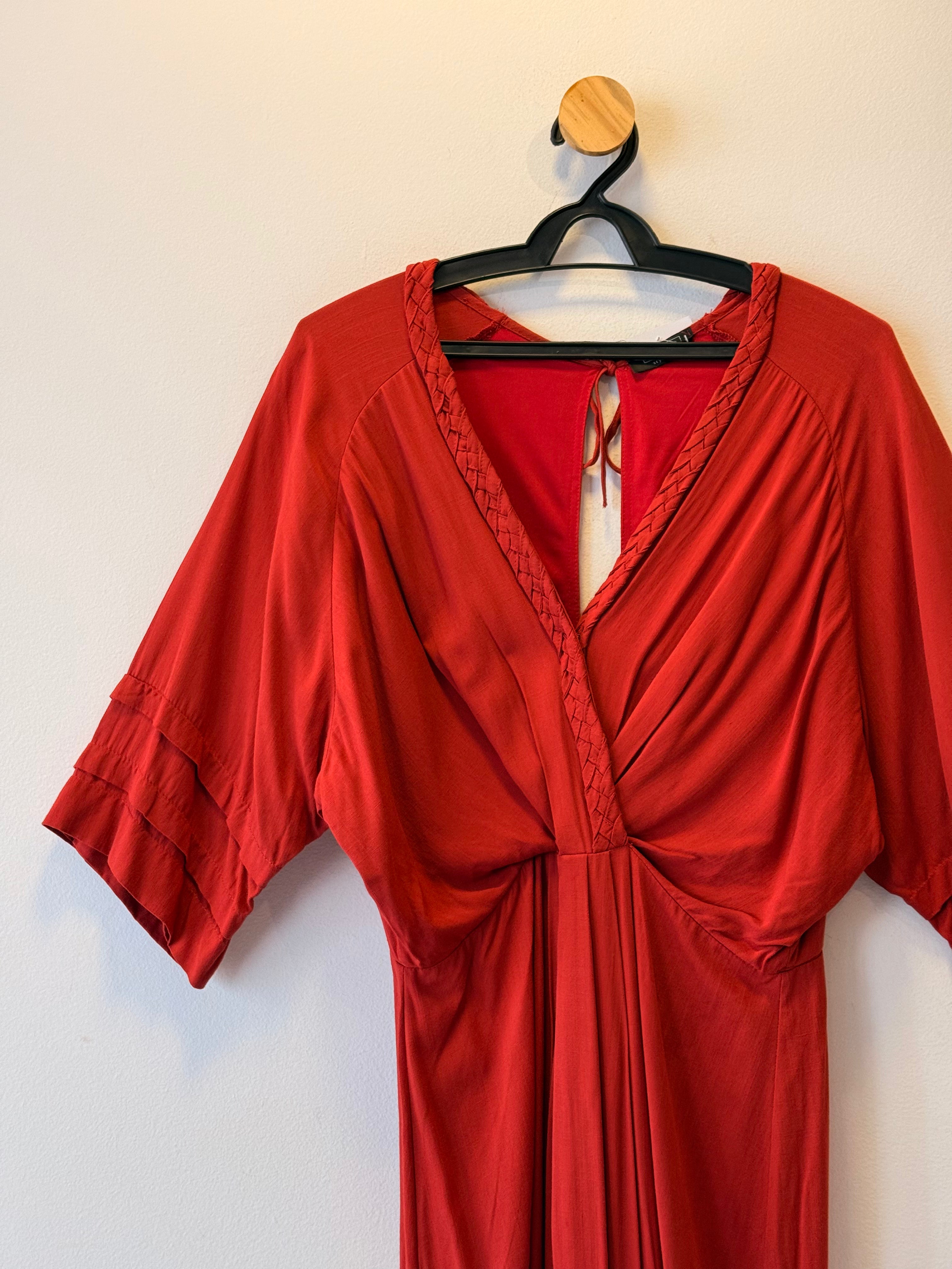 Vestido Midi Vermelho