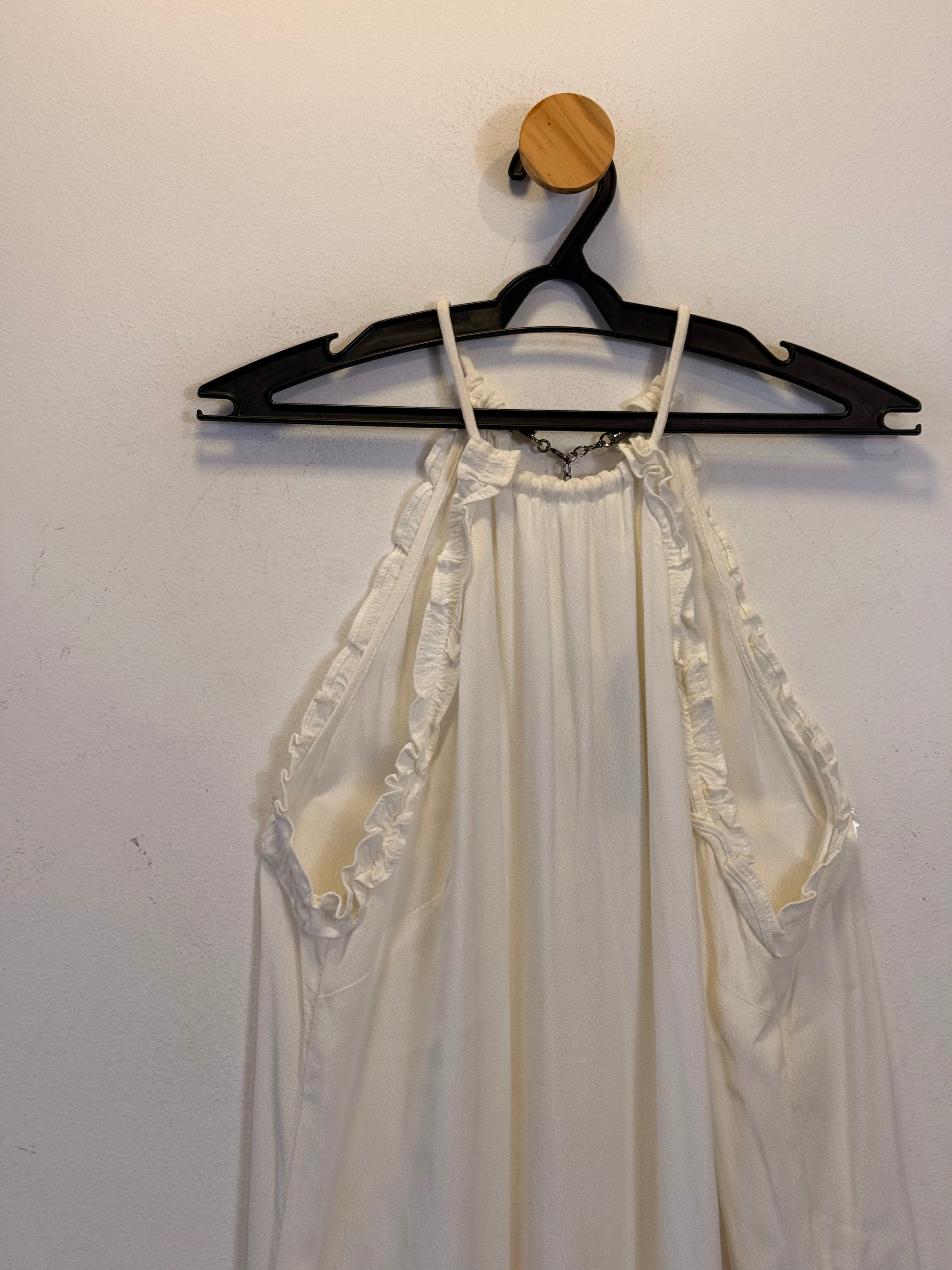 Blusa Off White Morena Rosa