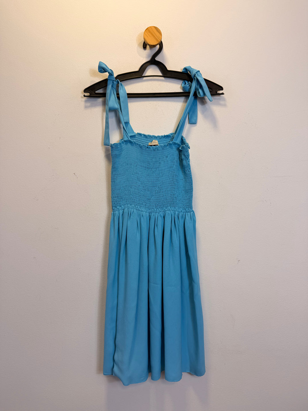Vestido Azul Claro Nati Vozza