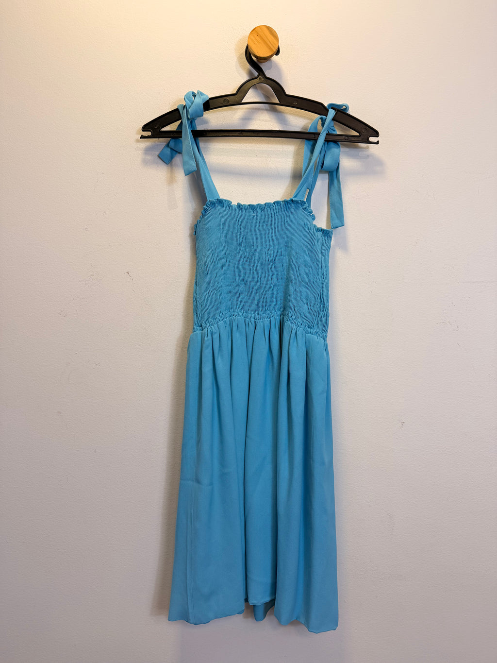 Vestido Azul Claro Nati Vozza