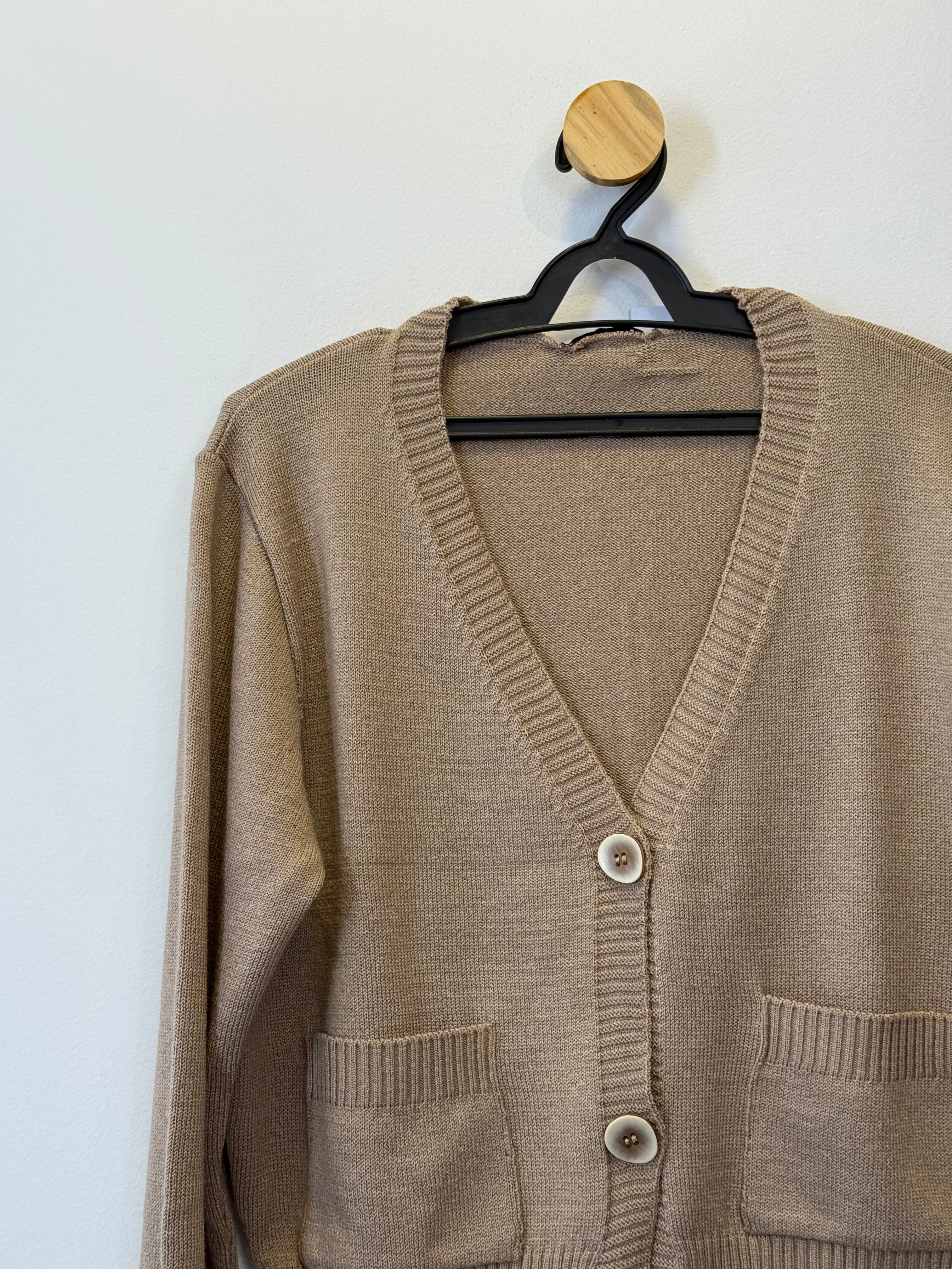 Cardigan Tricot Areia