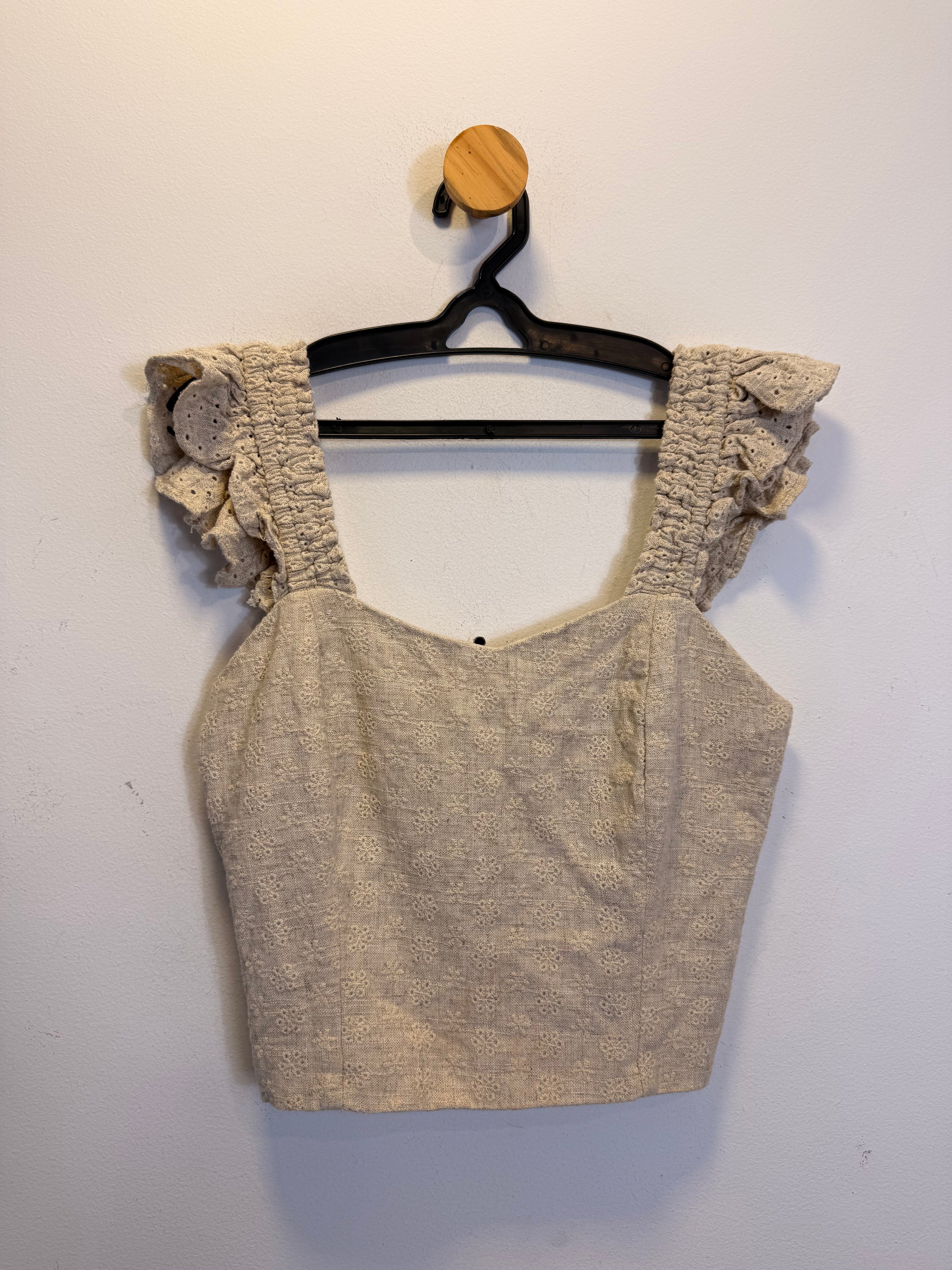 Cropped Bege Lugano