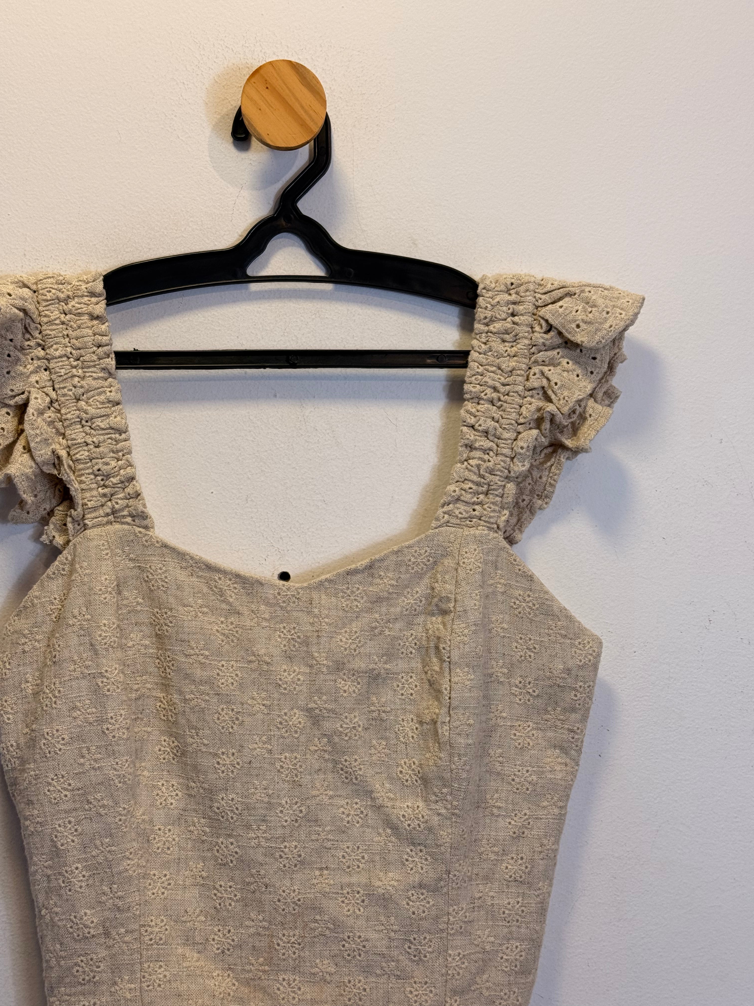 Cropped Bege Lugano