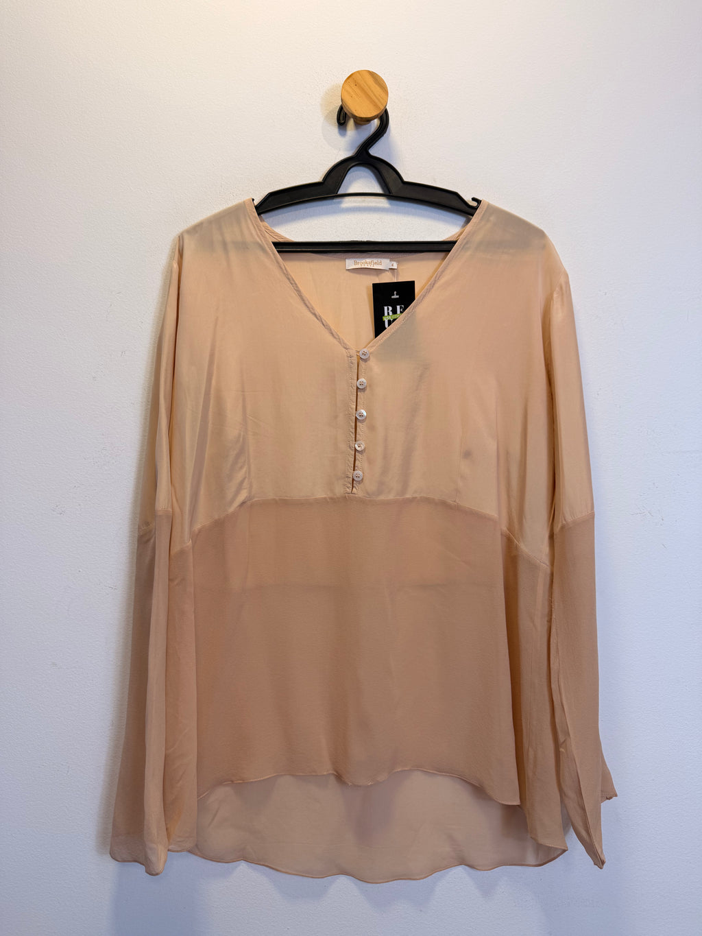 Blusa de Seda Brooksfield