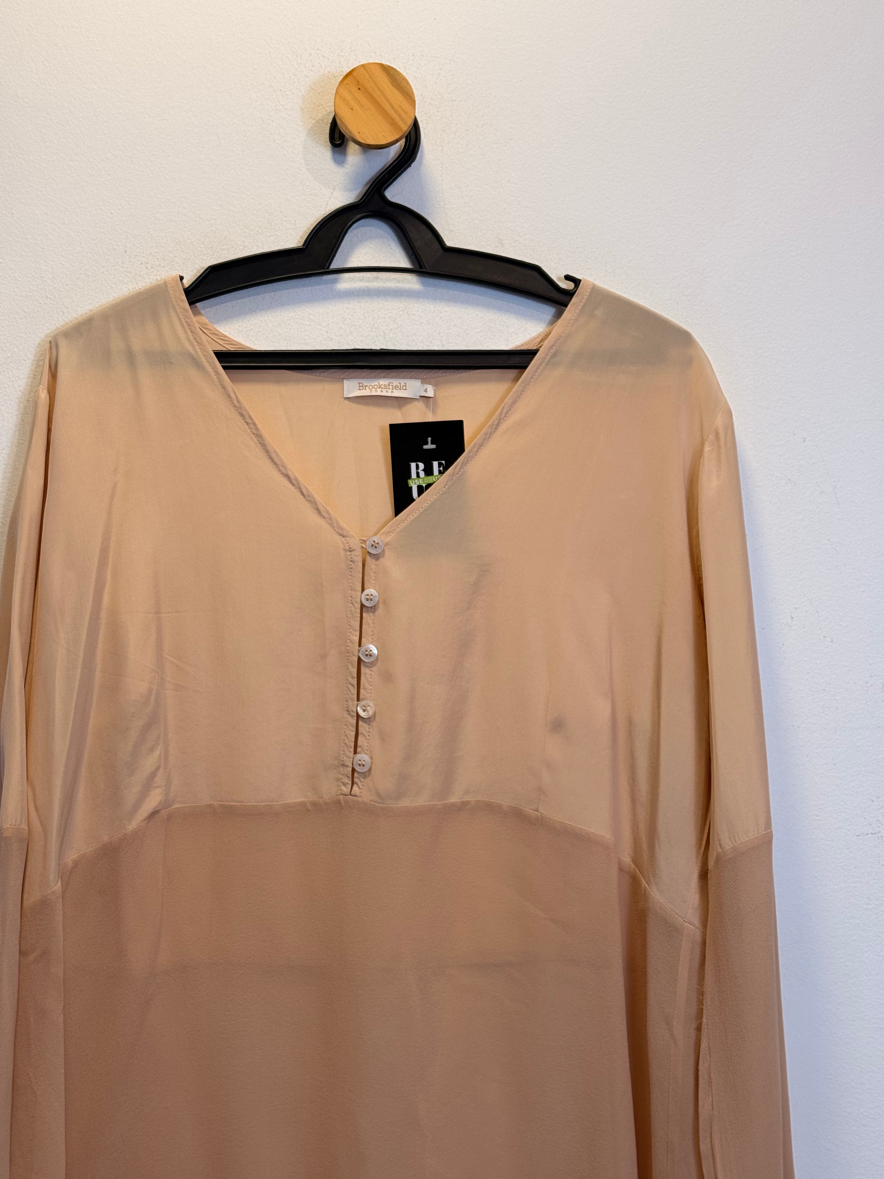Blusa de Seda Brooksfield