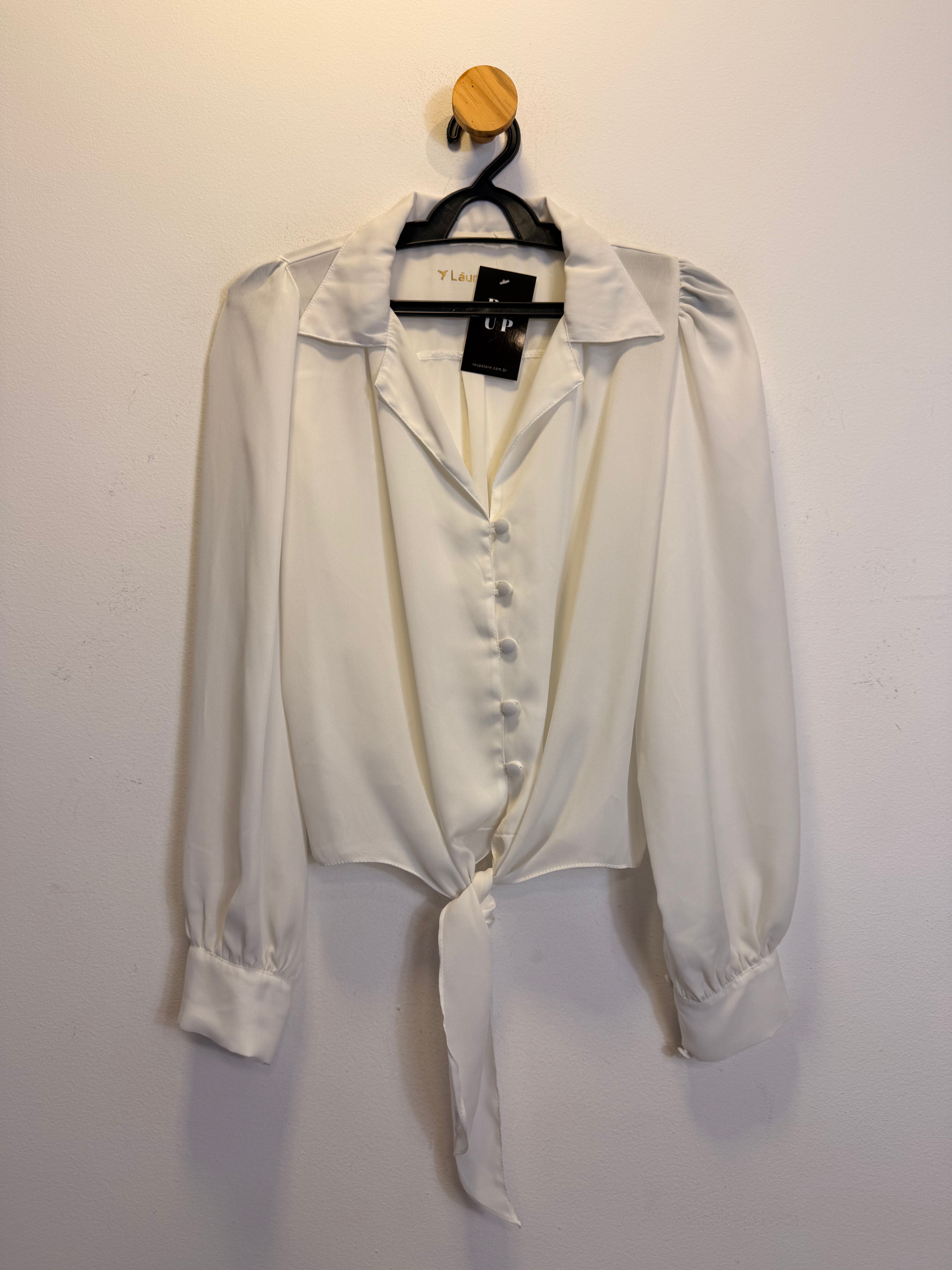 Blusa Branca Laureen