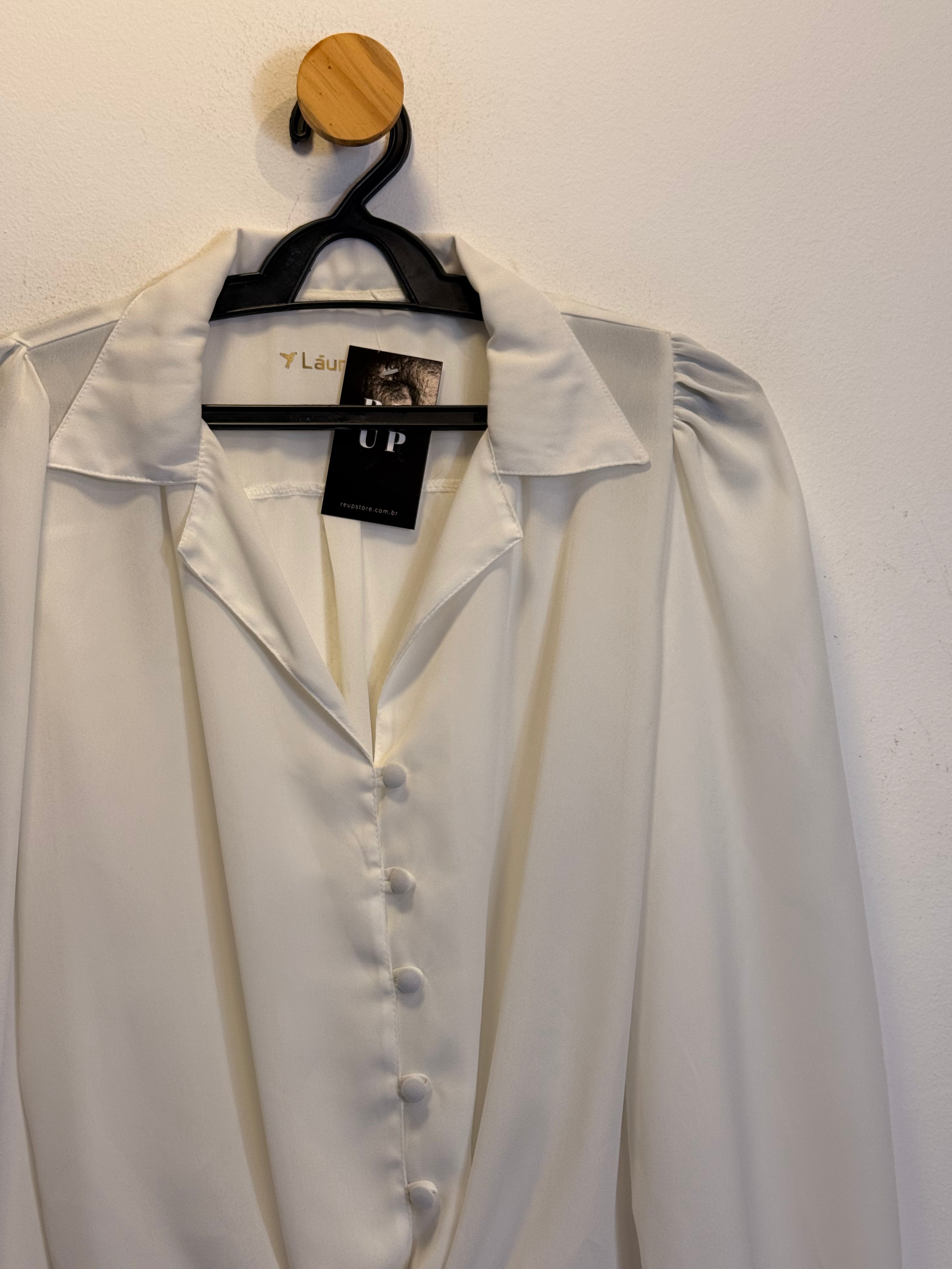Blusa Branca Laureen