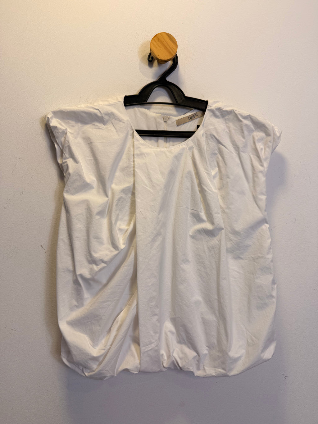 Blusa Branca Open