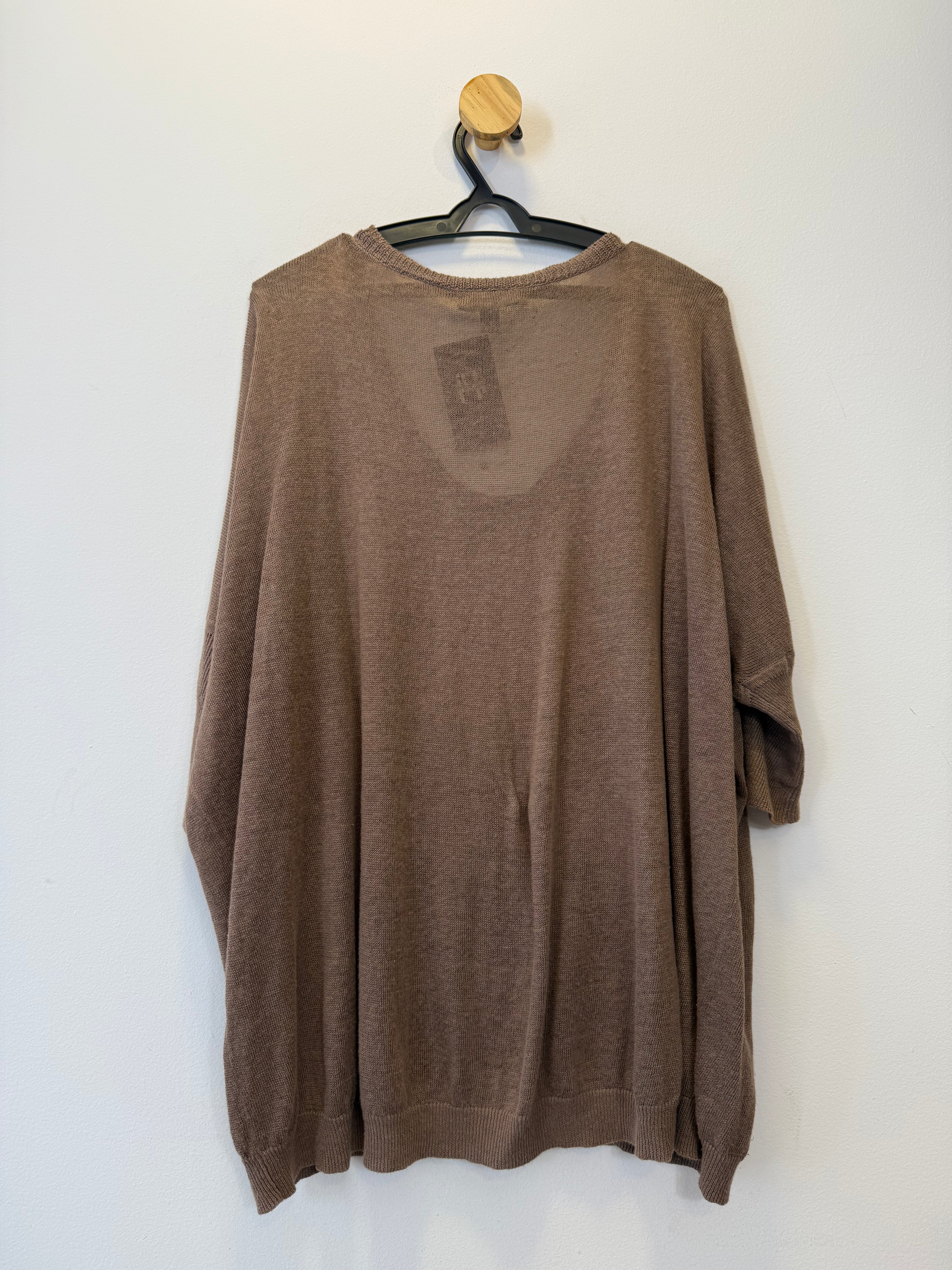 Blusa Tricot Chocolate