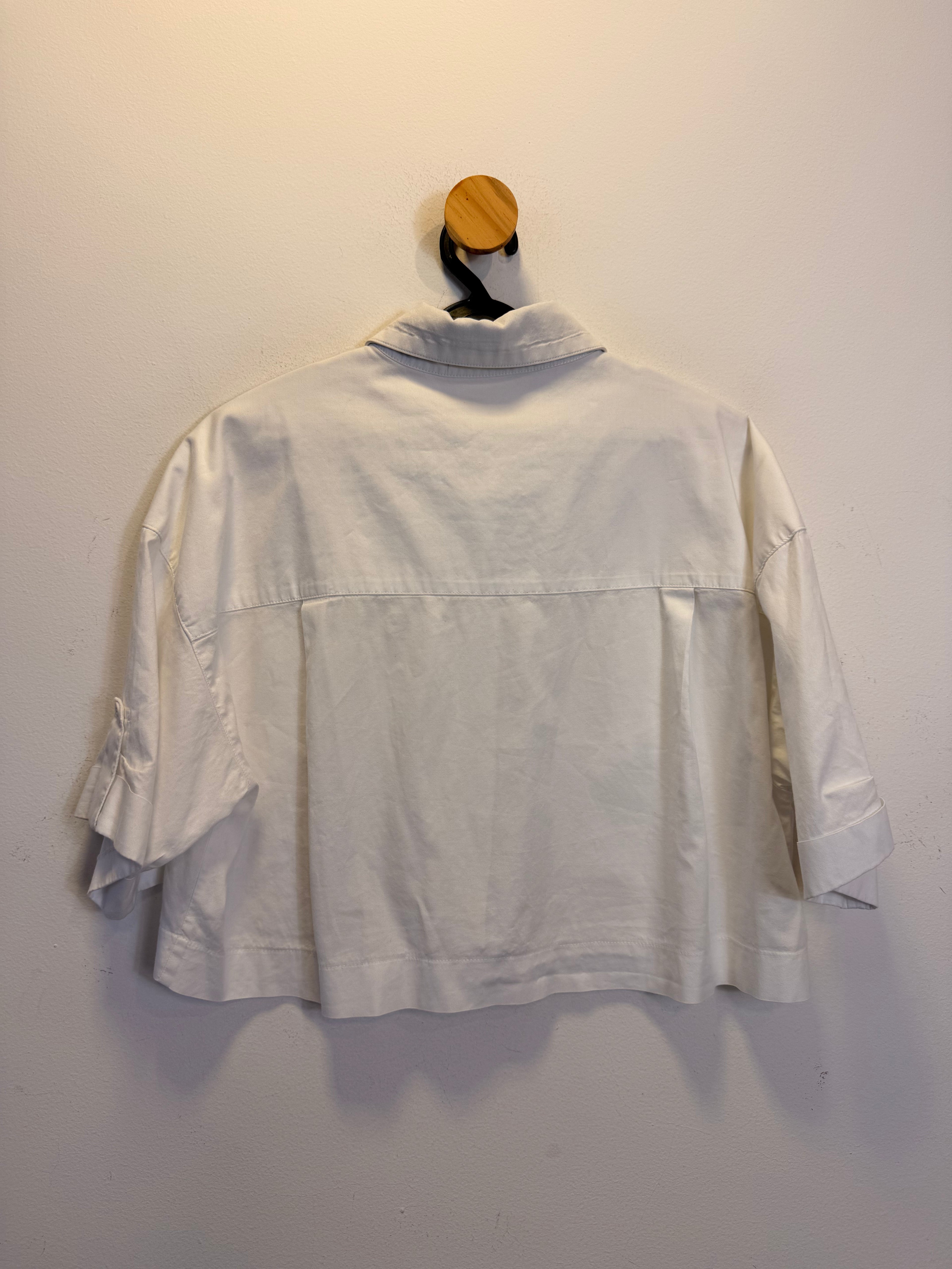Camisa Manga Curta Branca