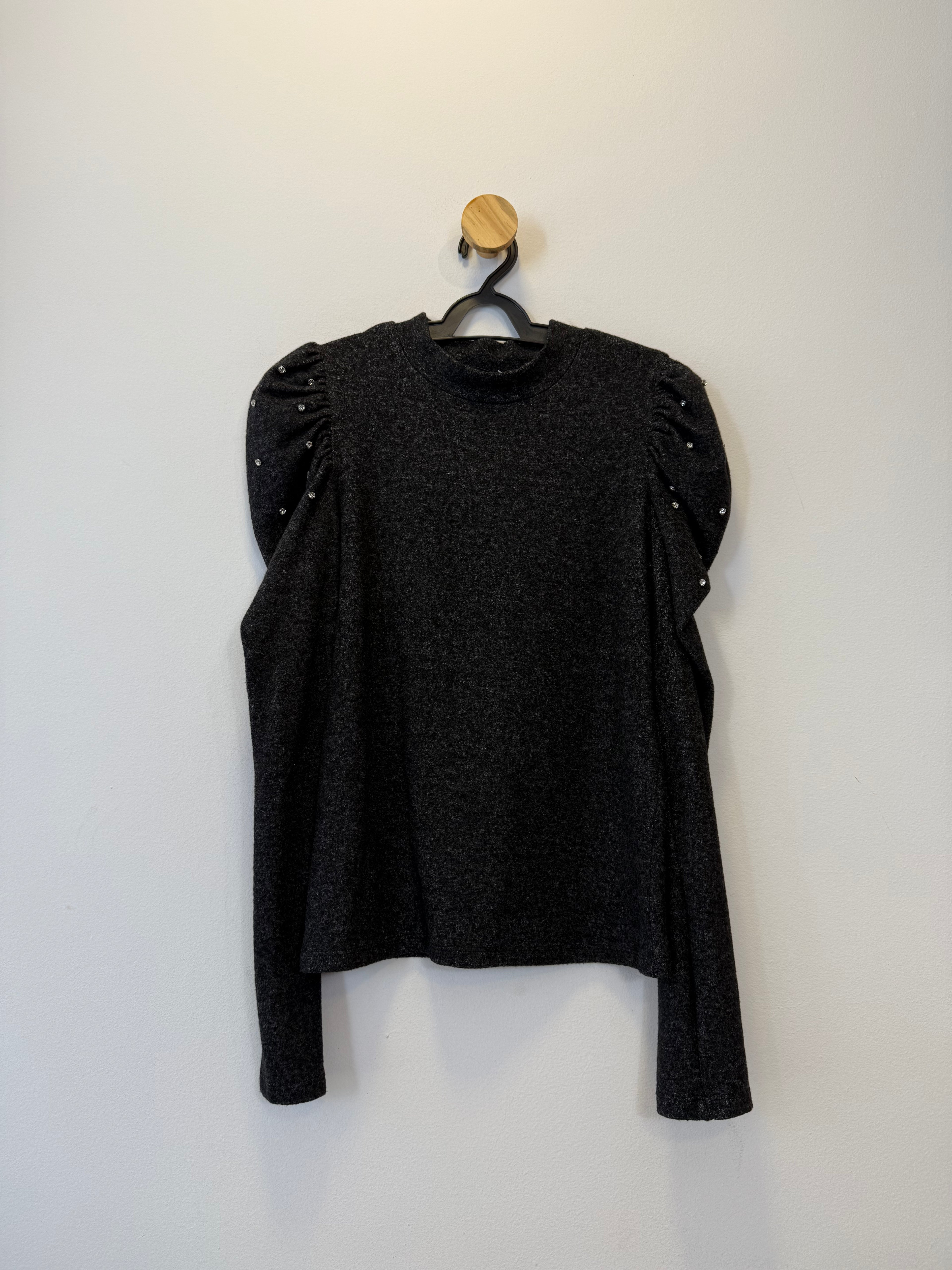 Blusa Tricot Manga Princesa