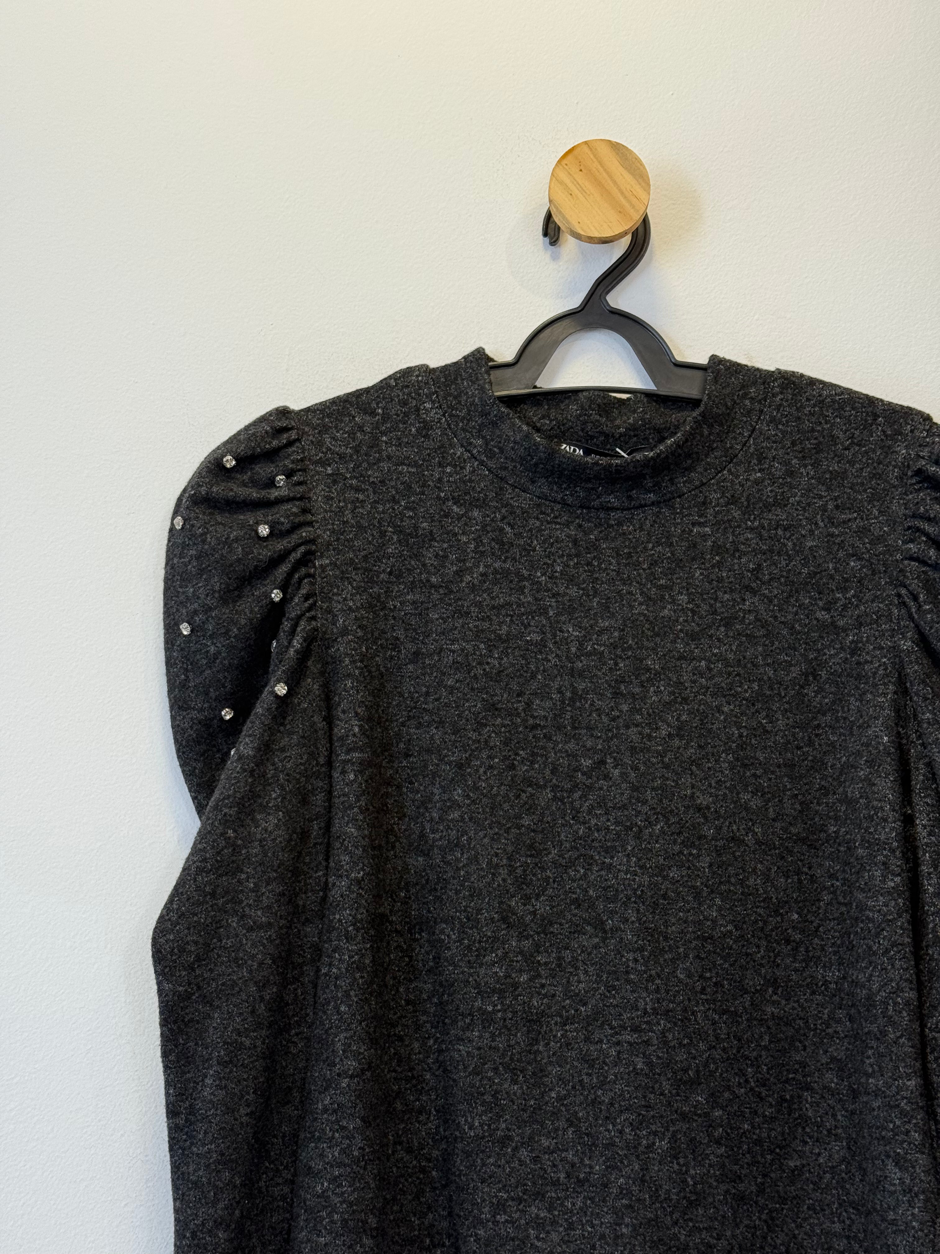 Blusa Tricot Manga Princesa