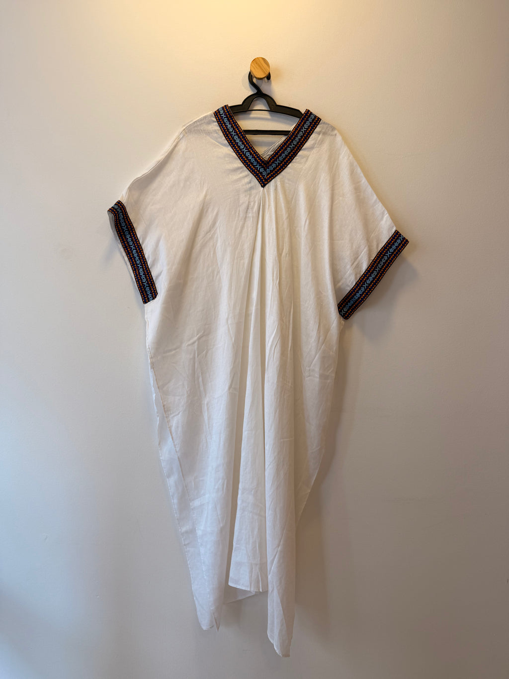Saída de Praia Branca Estilo Kaftan