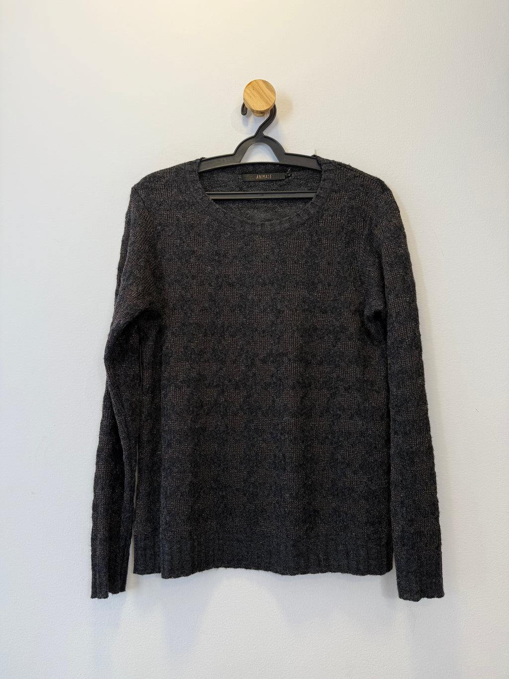 Suéter Tricot Pied de Coq