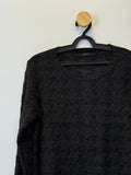 Suéter Tricot Pied de Coq