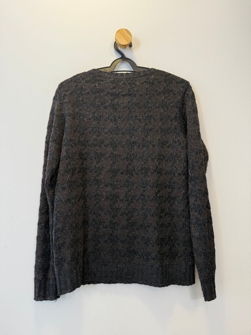 Suéter Tricot Pied de Coq