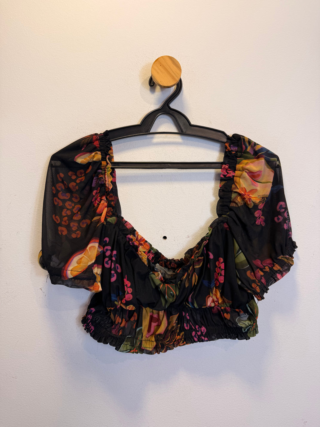 Cropped Floral Dress To