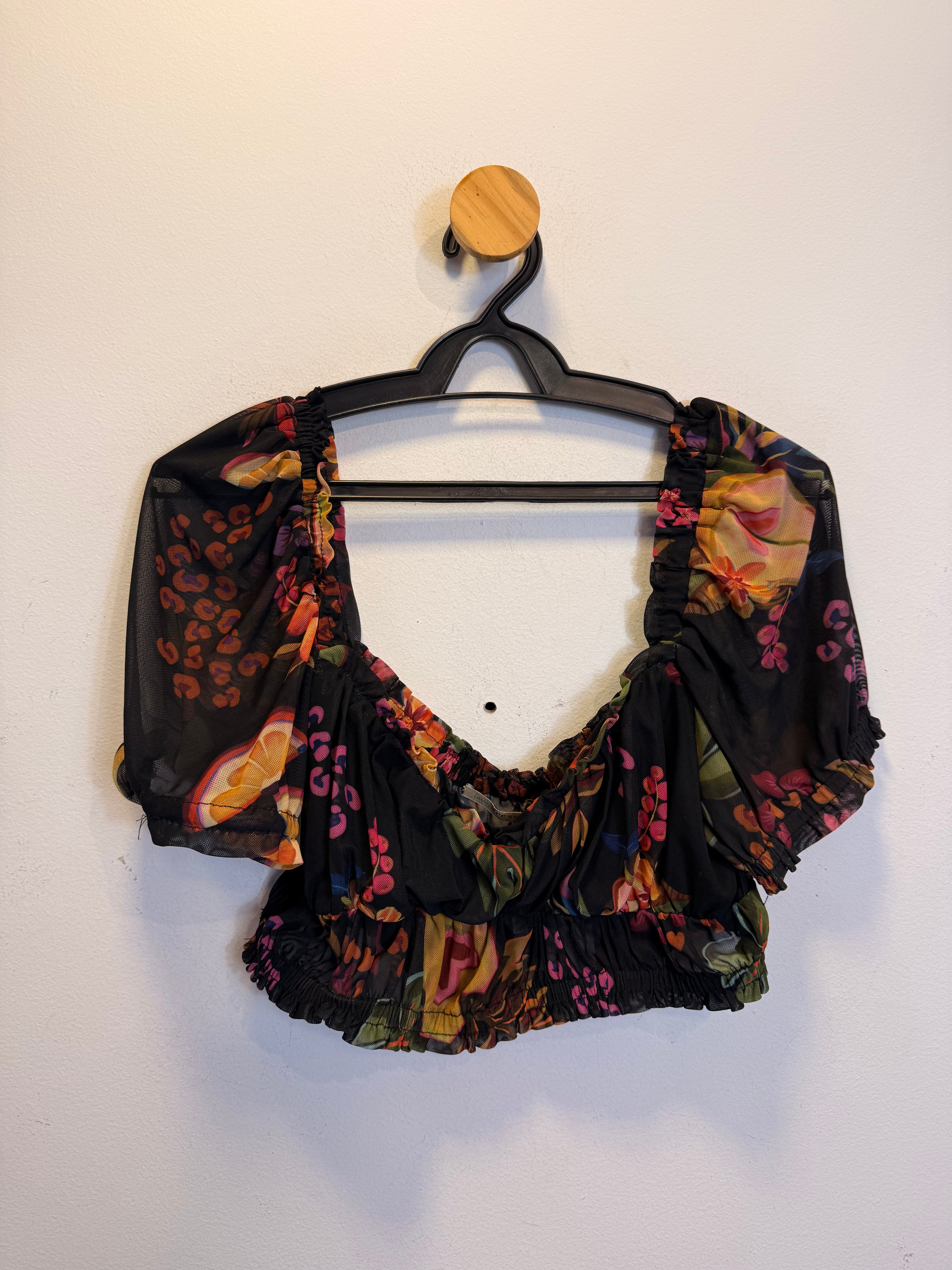 Cropped Floral Dress To
