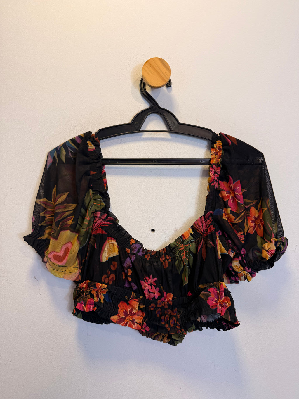 Cropped Floral Dress To