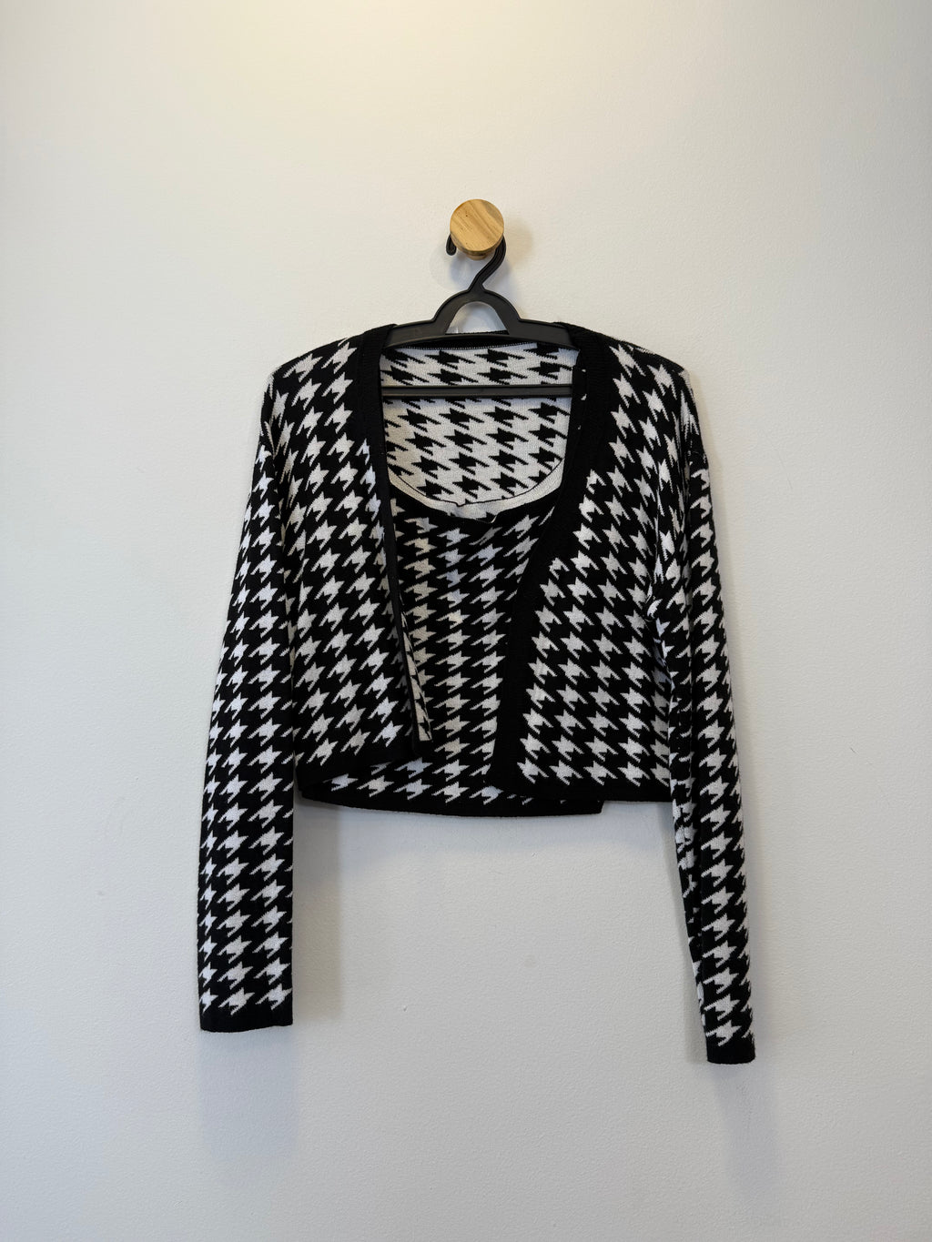 Twin Set Tricot Pied de Coq